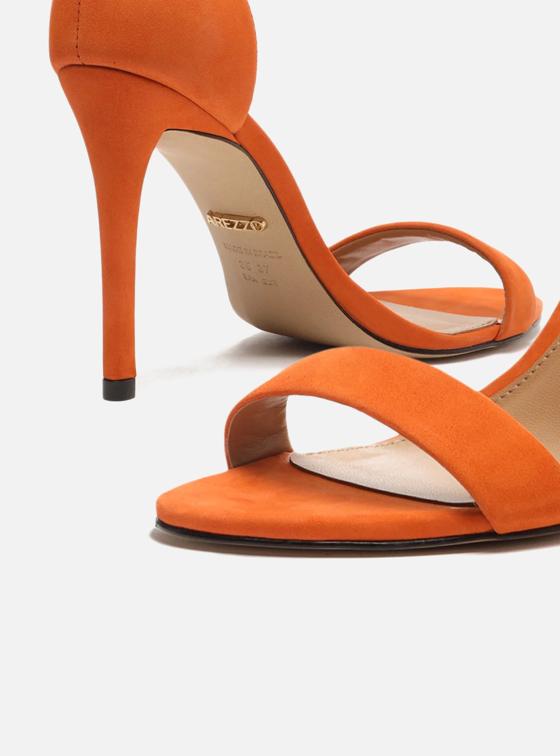 Isabelli Orange Stiletto Sandal Sandals FALL 21