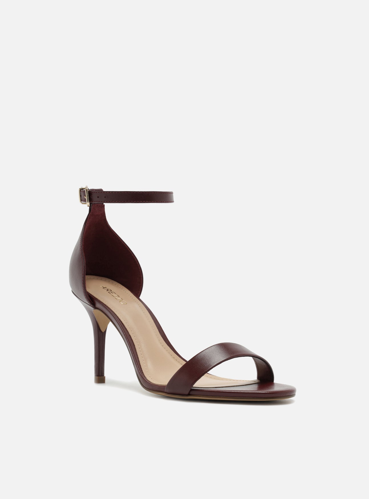 Isabelli Mid Stiletto Leather Sandal Sandal F/25