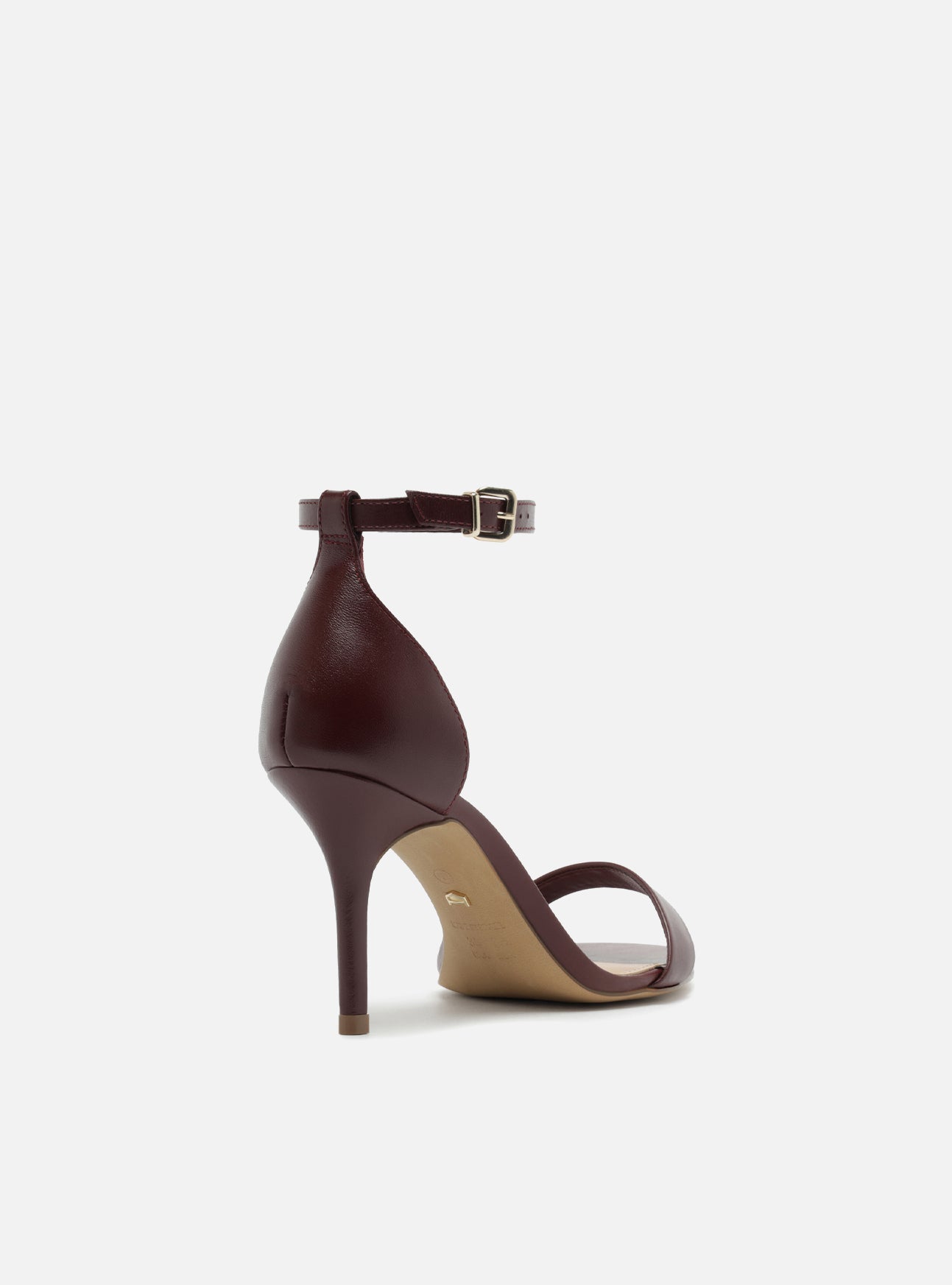 Isabelli Mid Stiletto Leather Sandal Sandal F/25