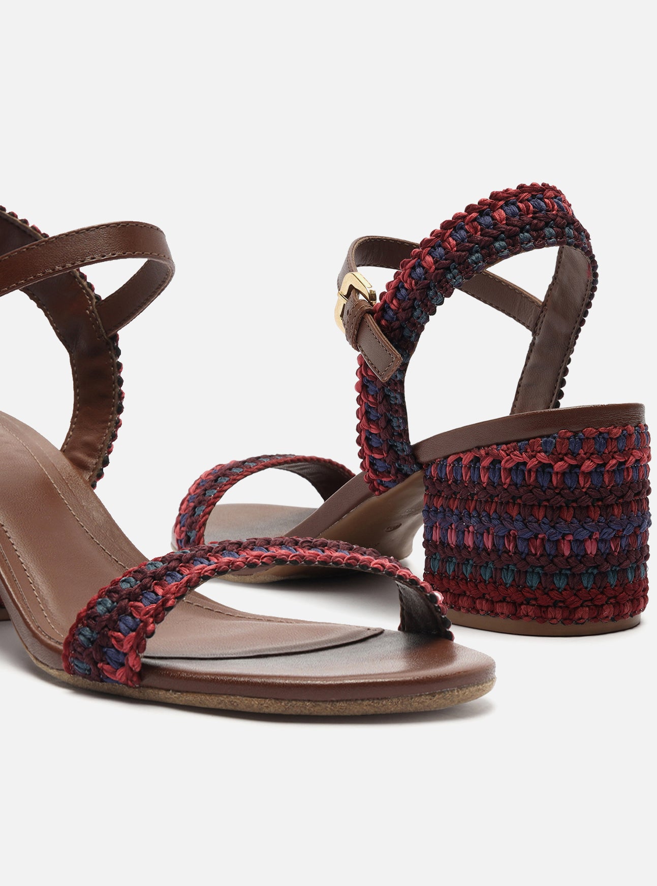 Mya Mid Block Sandal