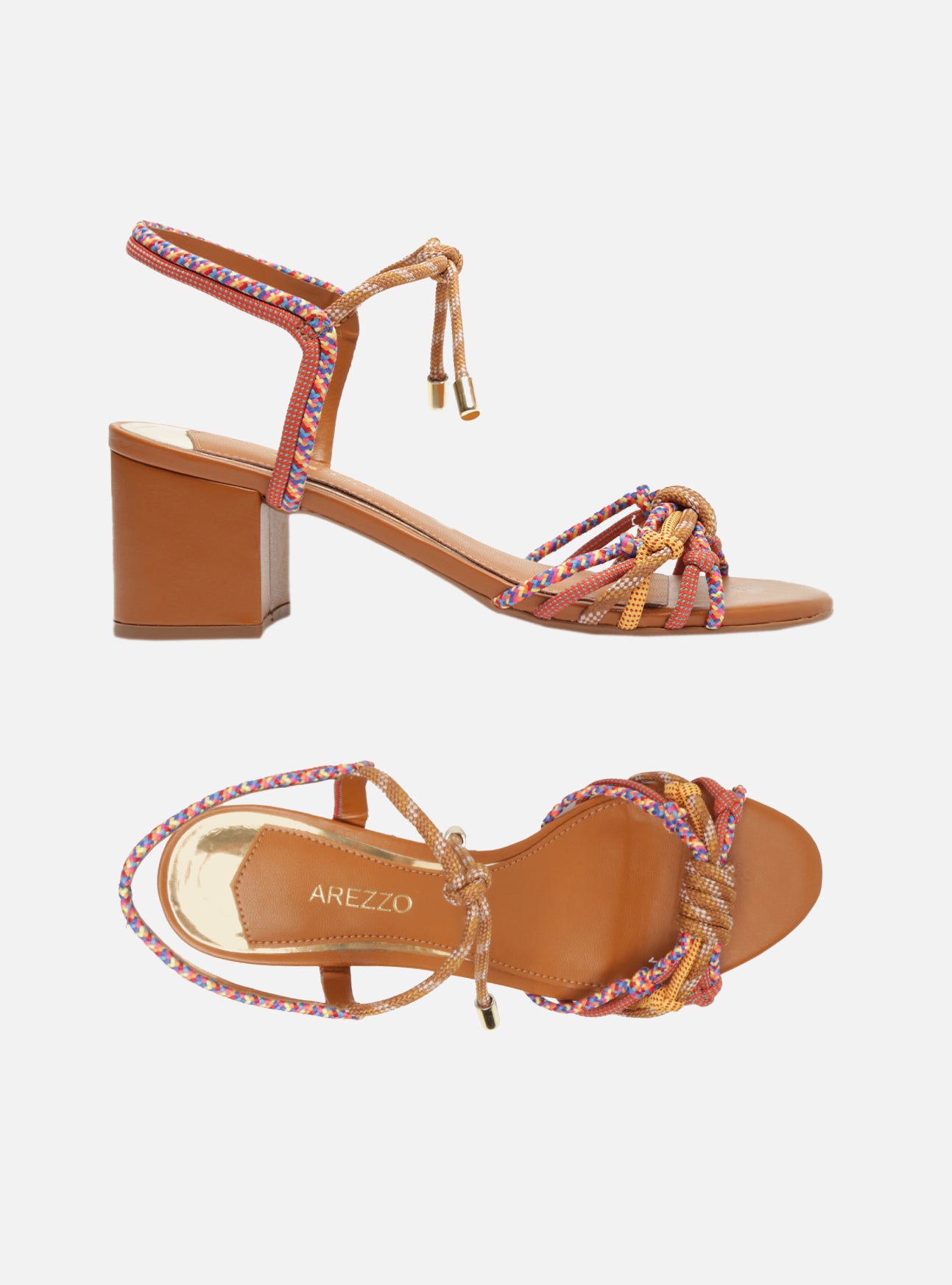 Lillian Mid Block Sandal