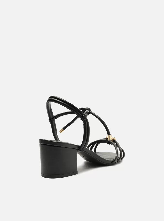 Camila Gold Knot Mid Block Sandal Sandal FALL 24