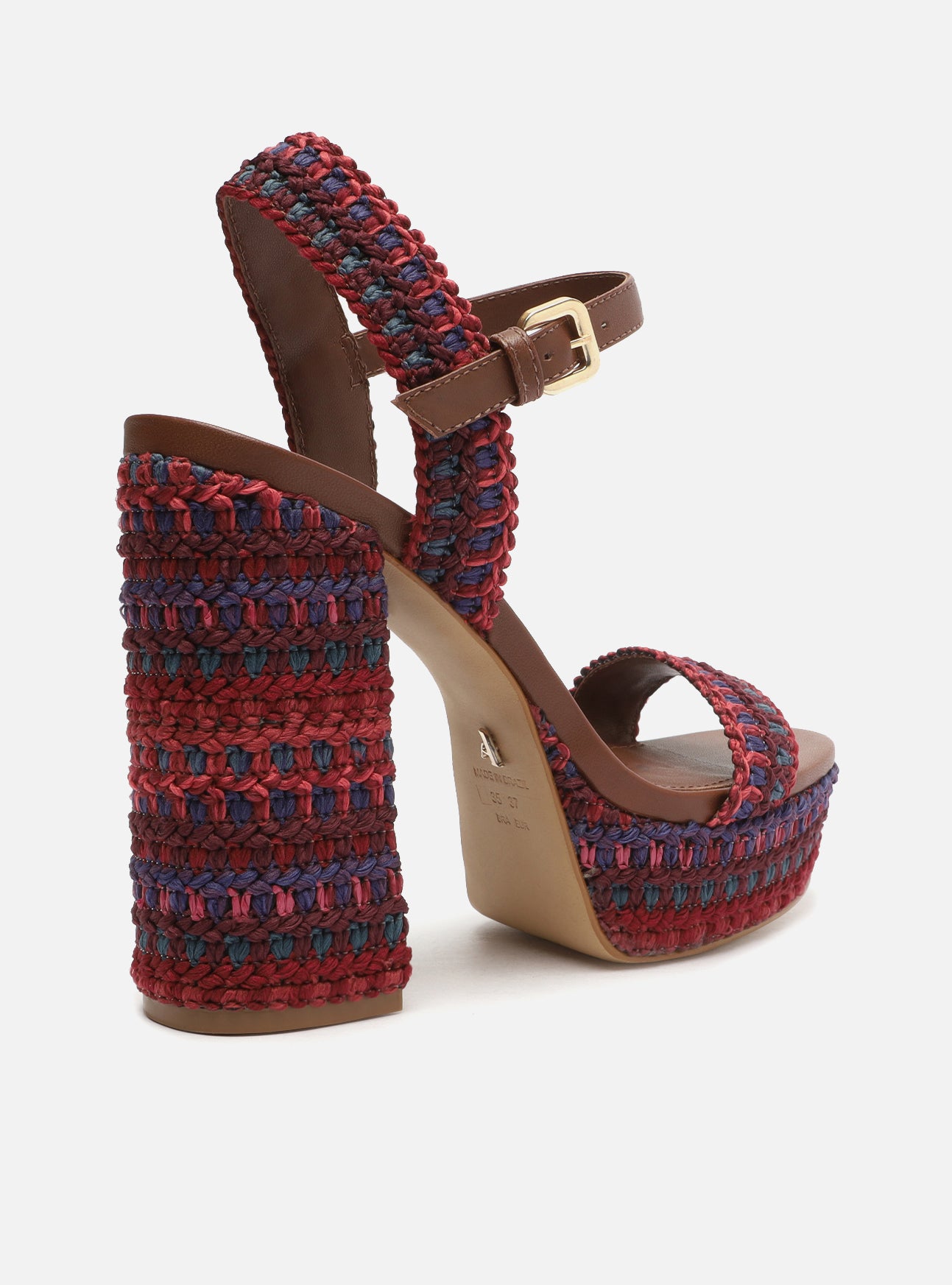 Mya High Block Sandal