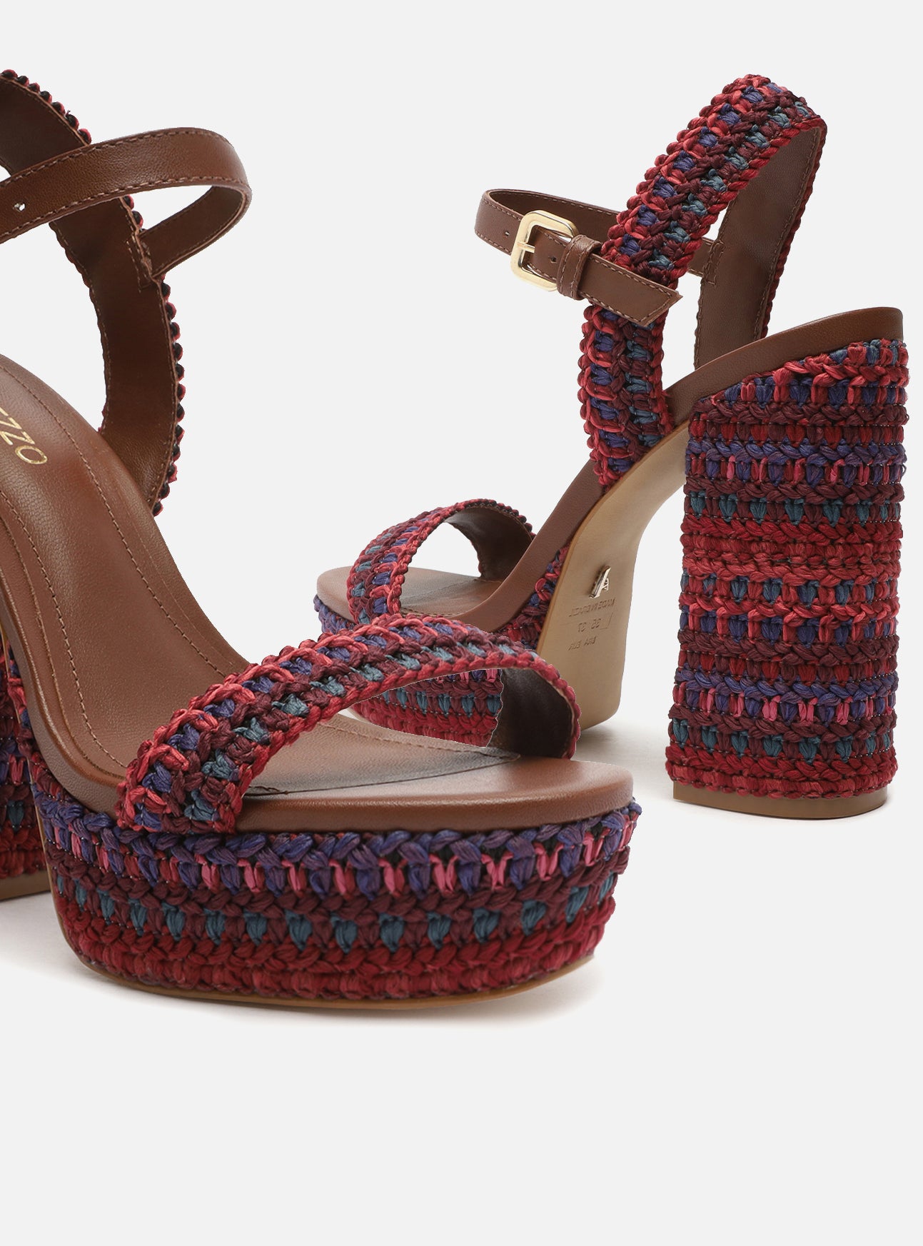 Mya High Block Sandal
