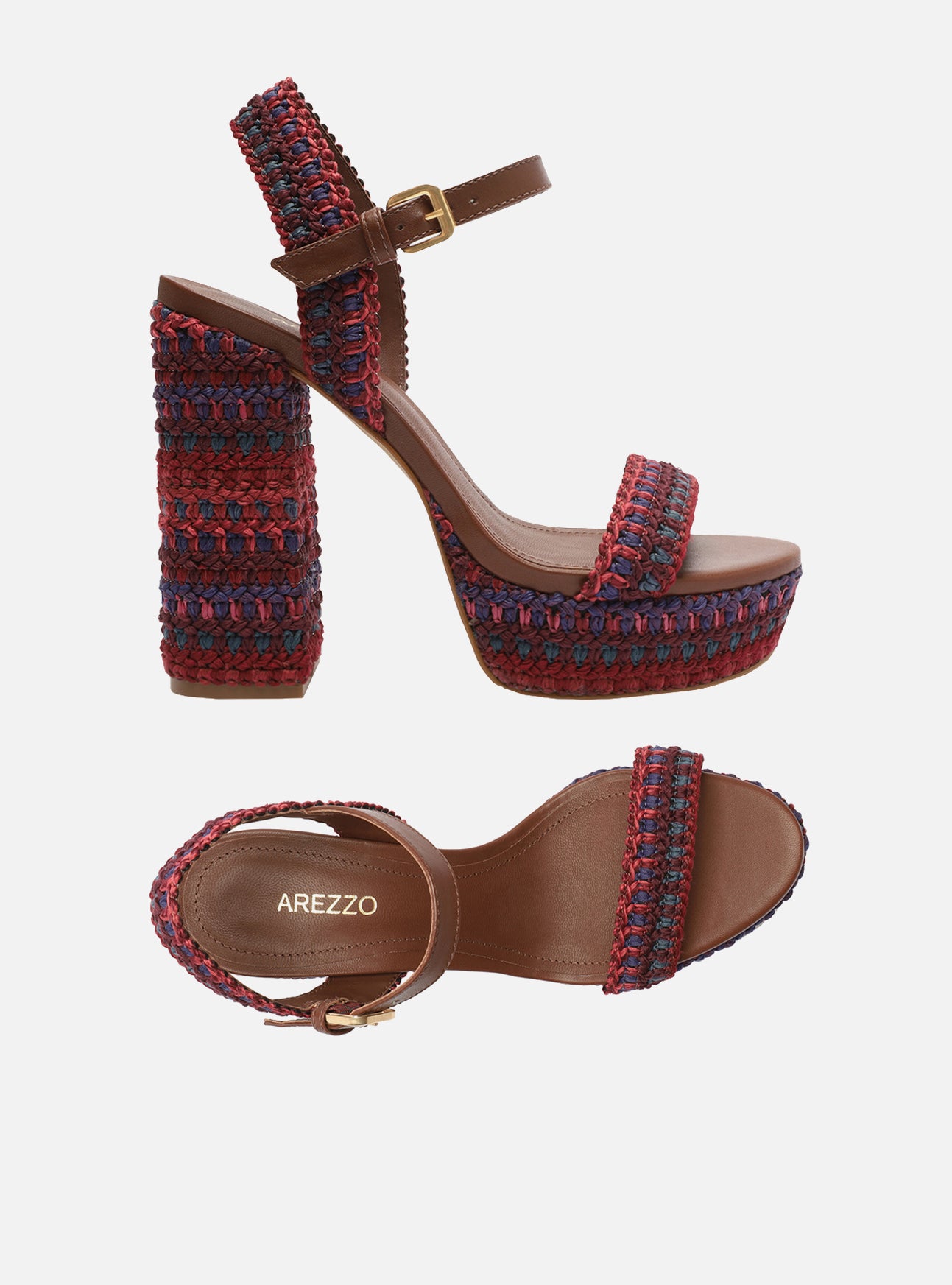 Mya High Block Sandal