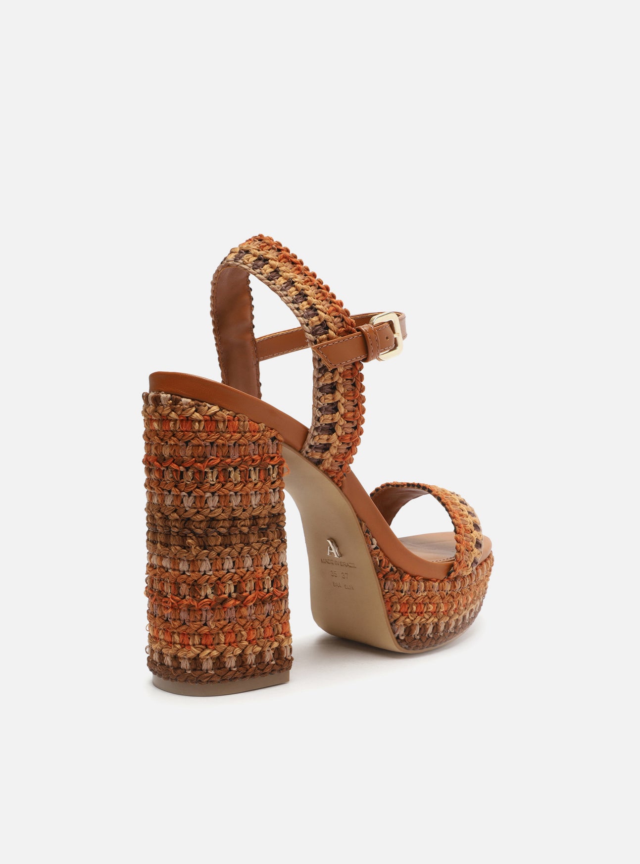Mya High Block Sandal