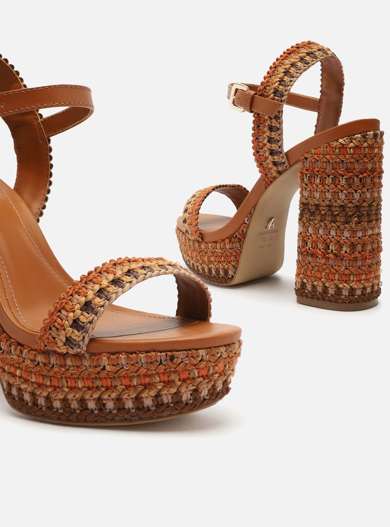 Mya High Block Sandal