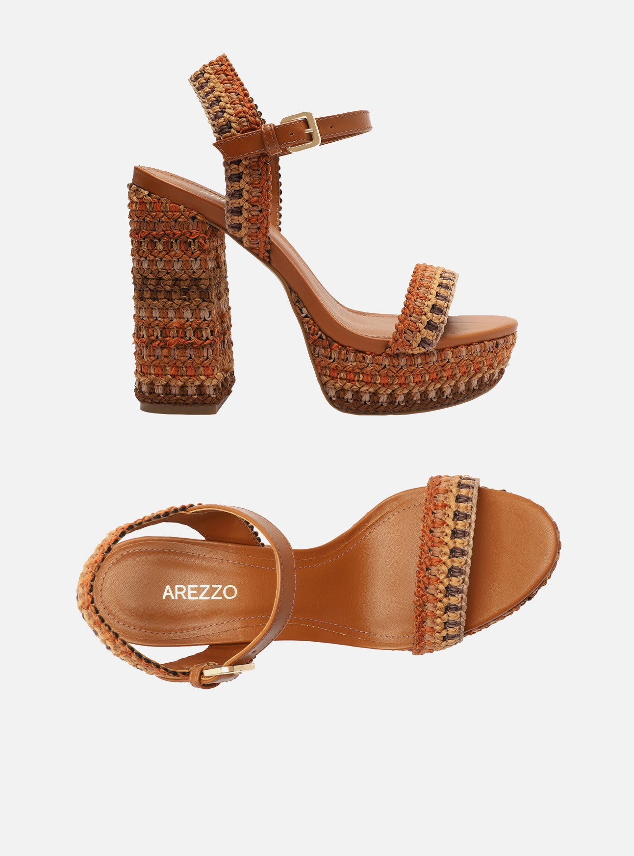 Mya High Block Sandal