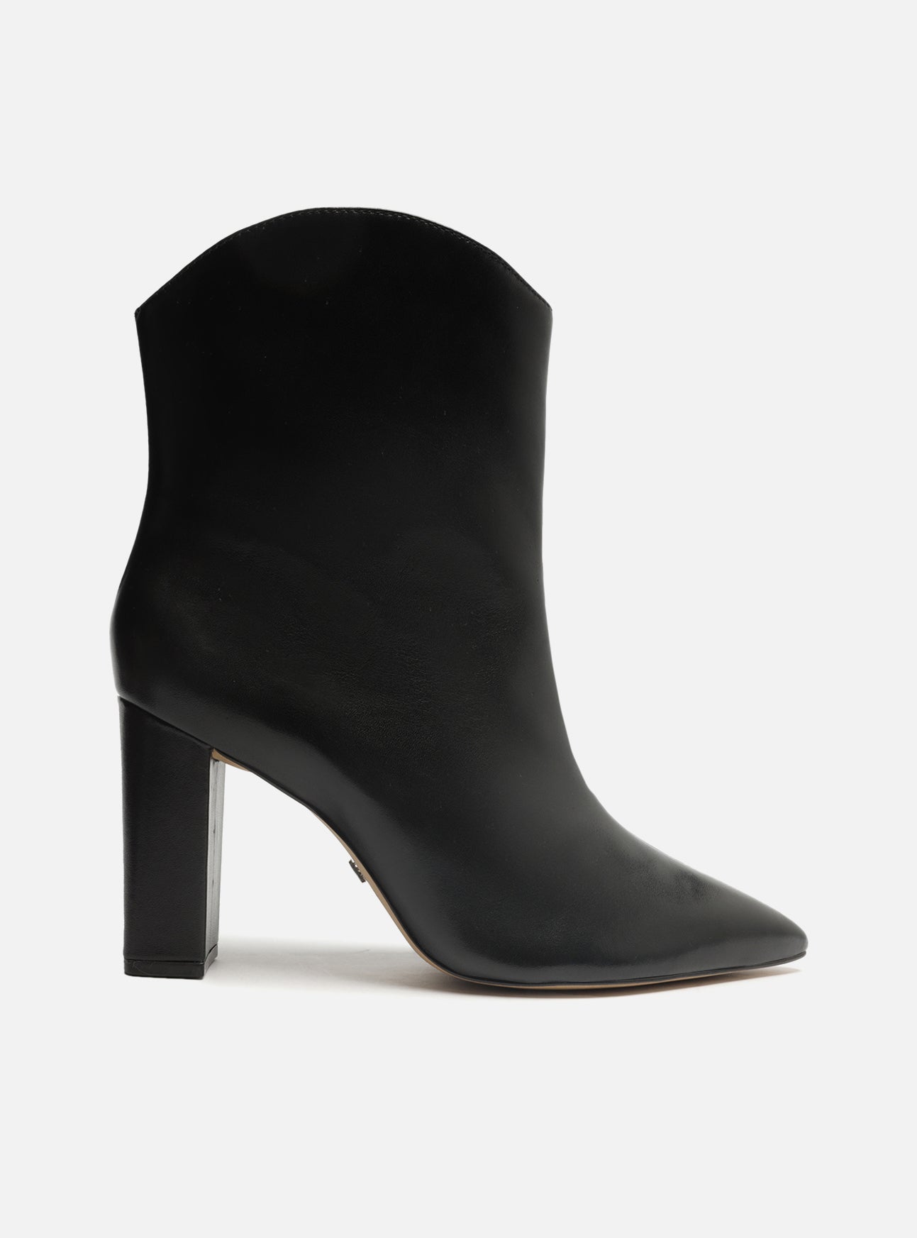 Ellie Leather Block Boot Booties FALL 23