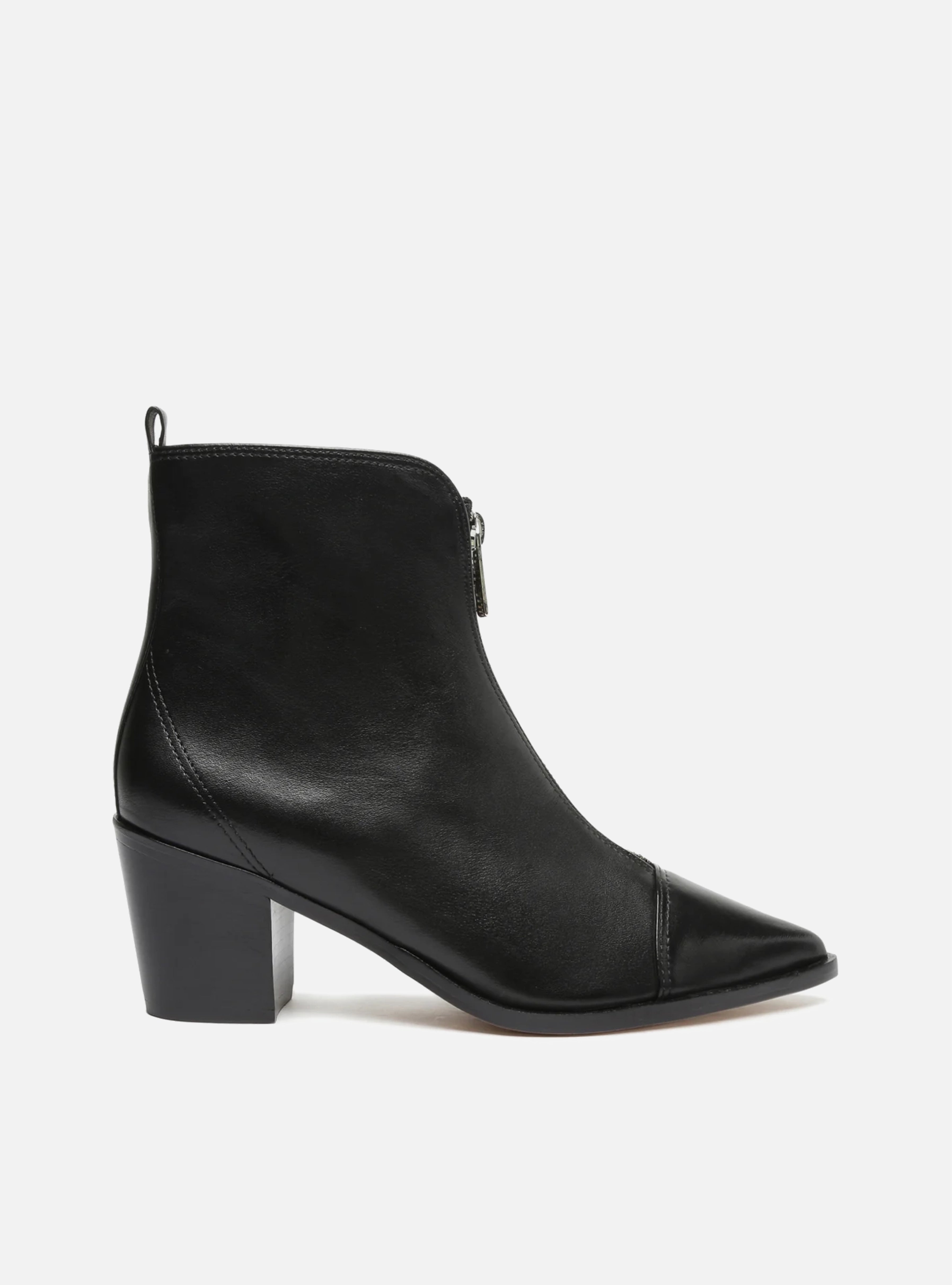 Vic Leather Bootie - 5 Black Leather Vic Leather Bootie - 5 Black Leather