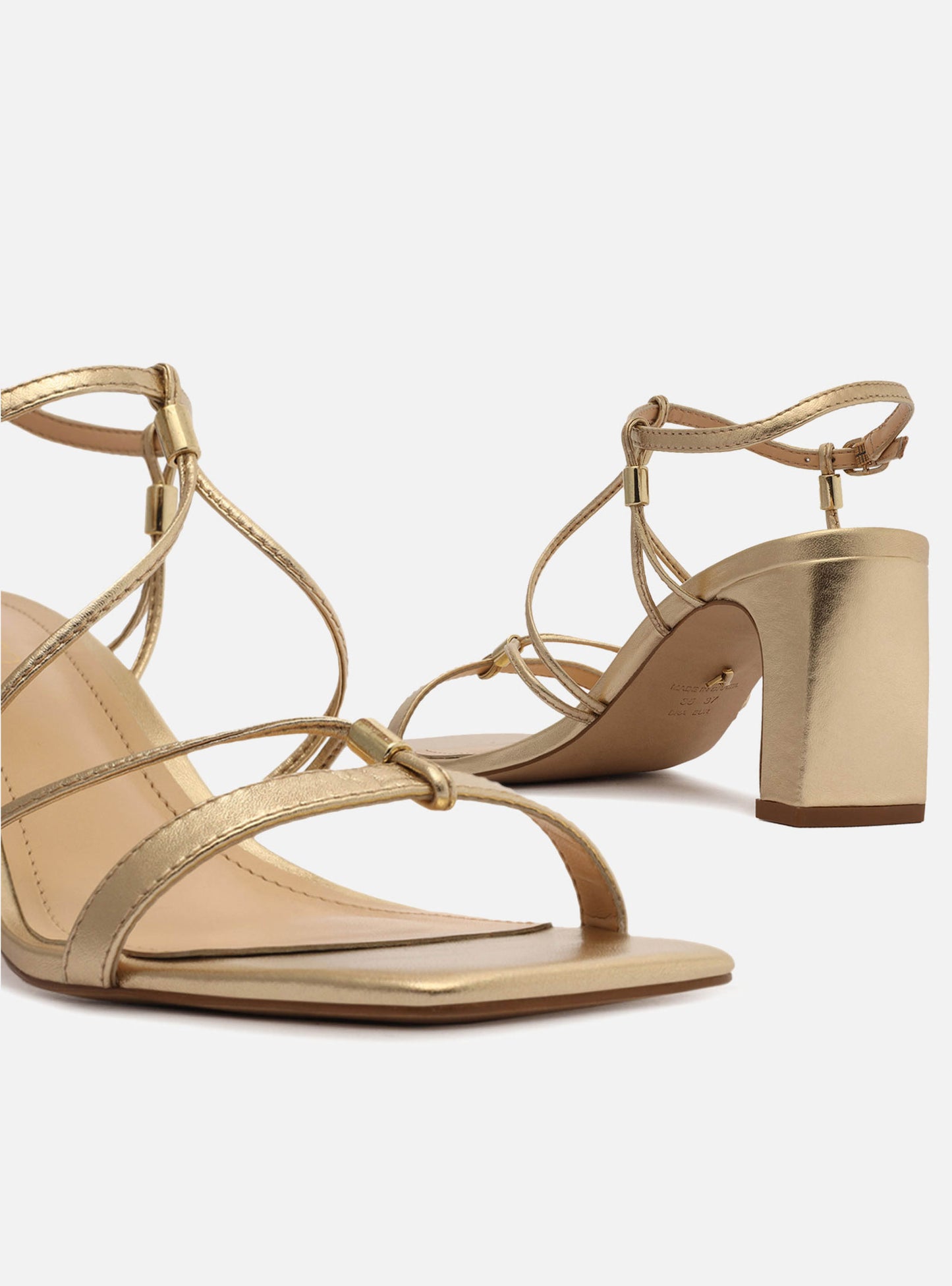 Bella Mid Block Sandal