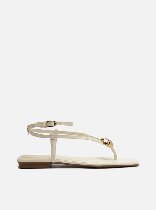 Zuri Leather Flat Flats SPRING 25