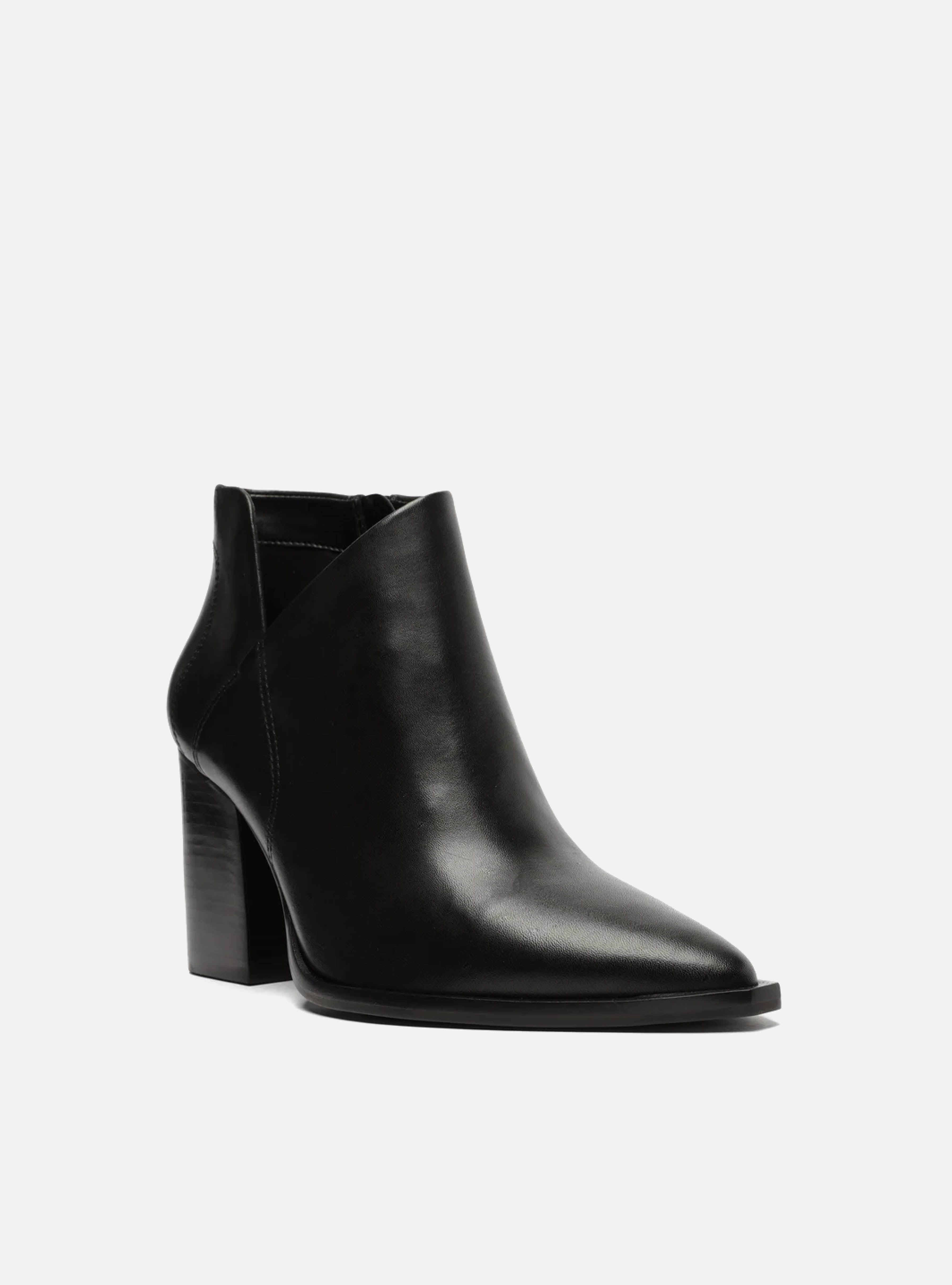 Cora Leather Block Bootie Booties FALL 21