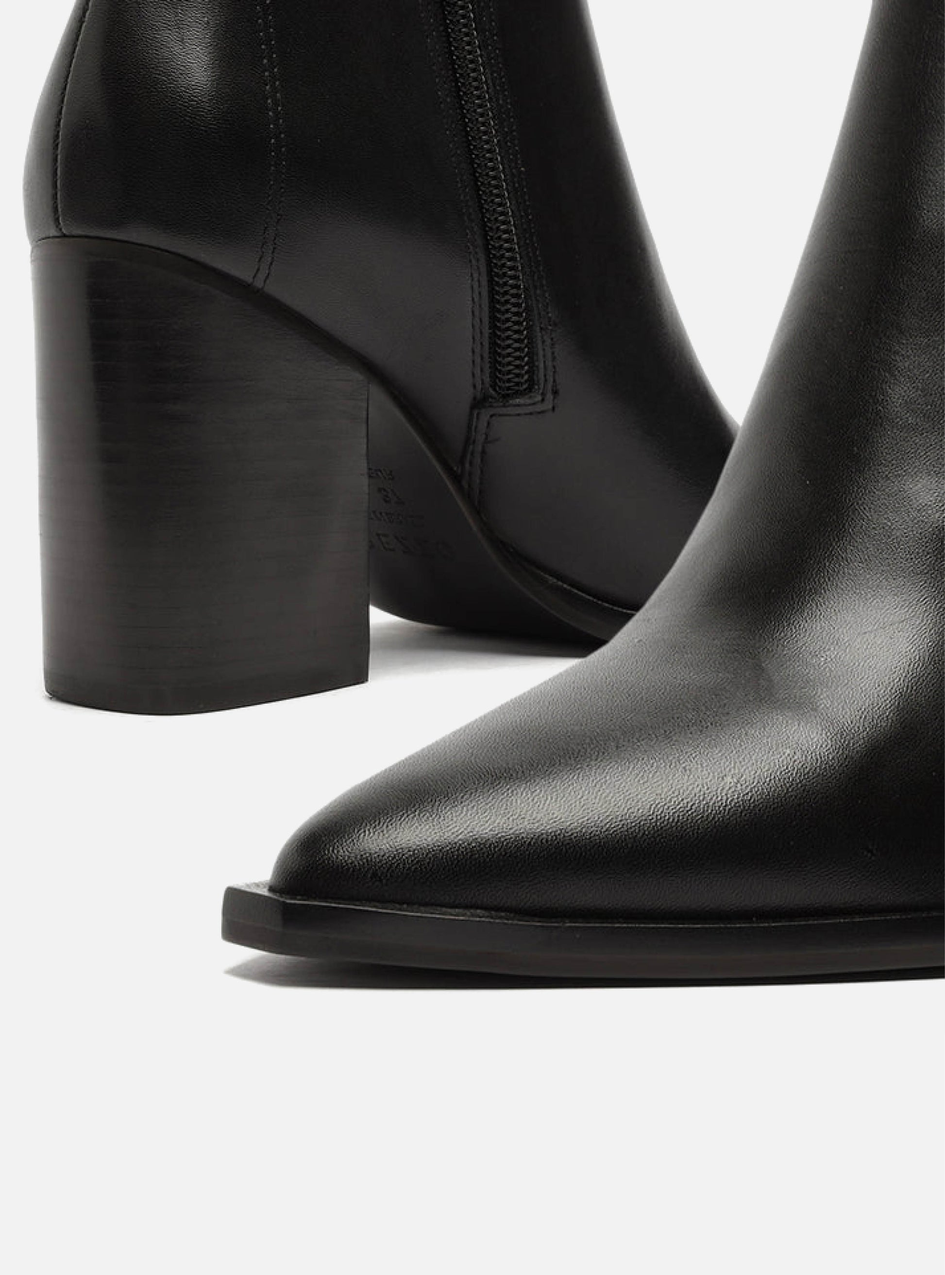 Cora Leather Block Bootie Booties FALL 21