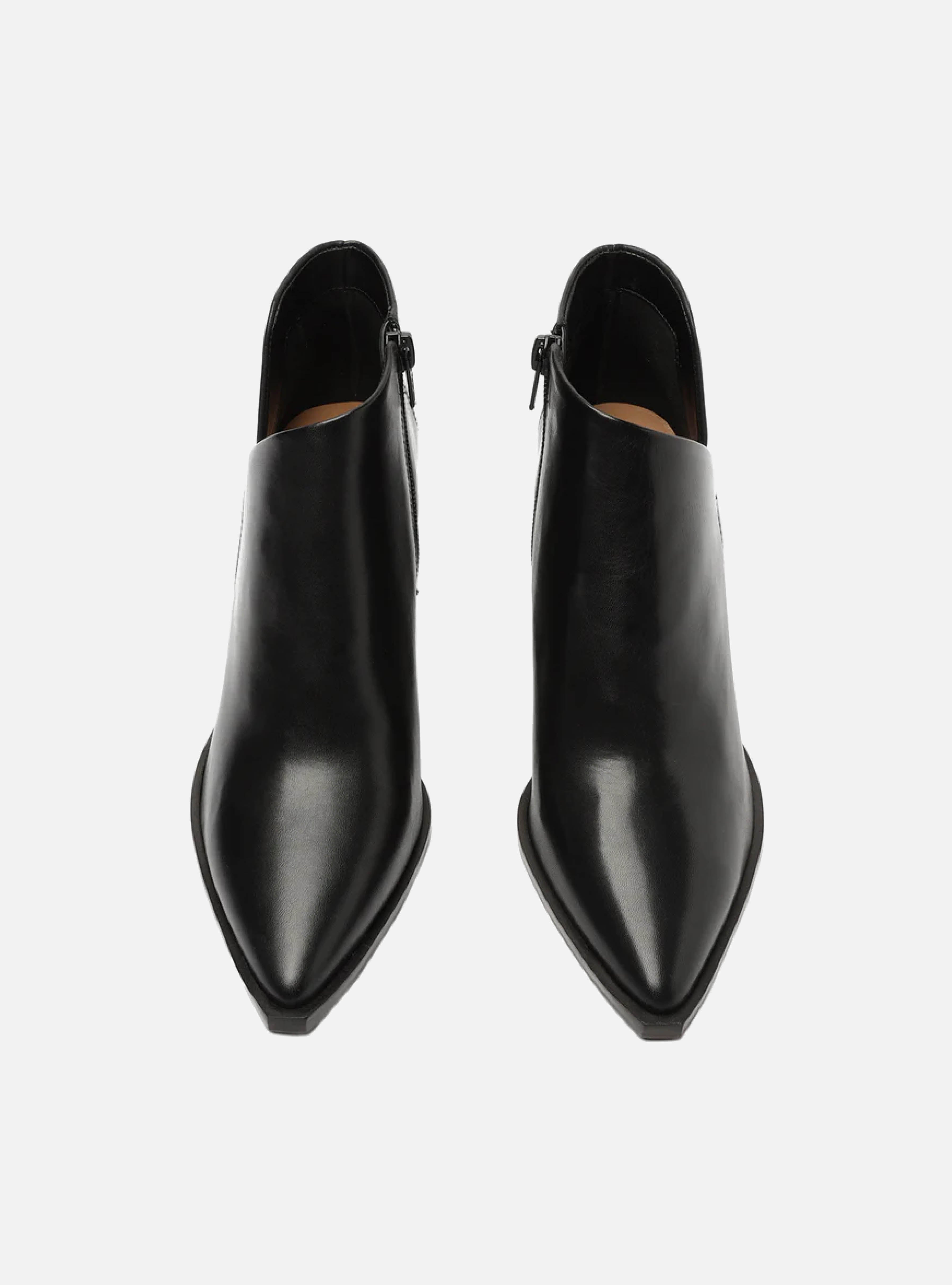 Cora Leather Block Bootie Booties FALL 21