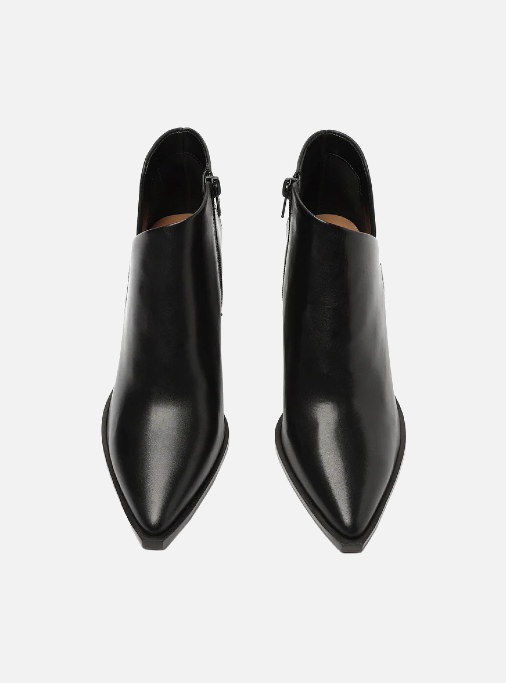 Cora Leather Block Bootie Booties FALL 21
