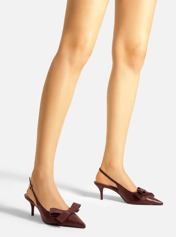 Eliza Leather Stiletto Pump Pumps SPRING 25