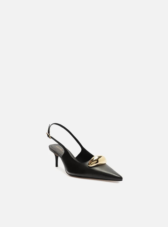 Victoria Leather Stiletto Pump Pumps SPRING 25