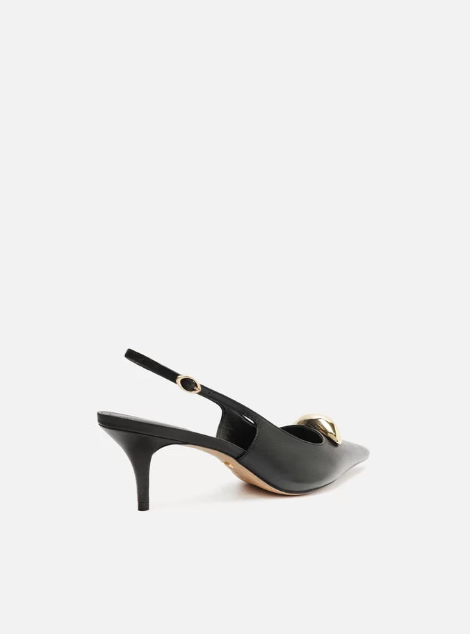 Victoria Leather Stiletto Pump Pumps SPRING 25