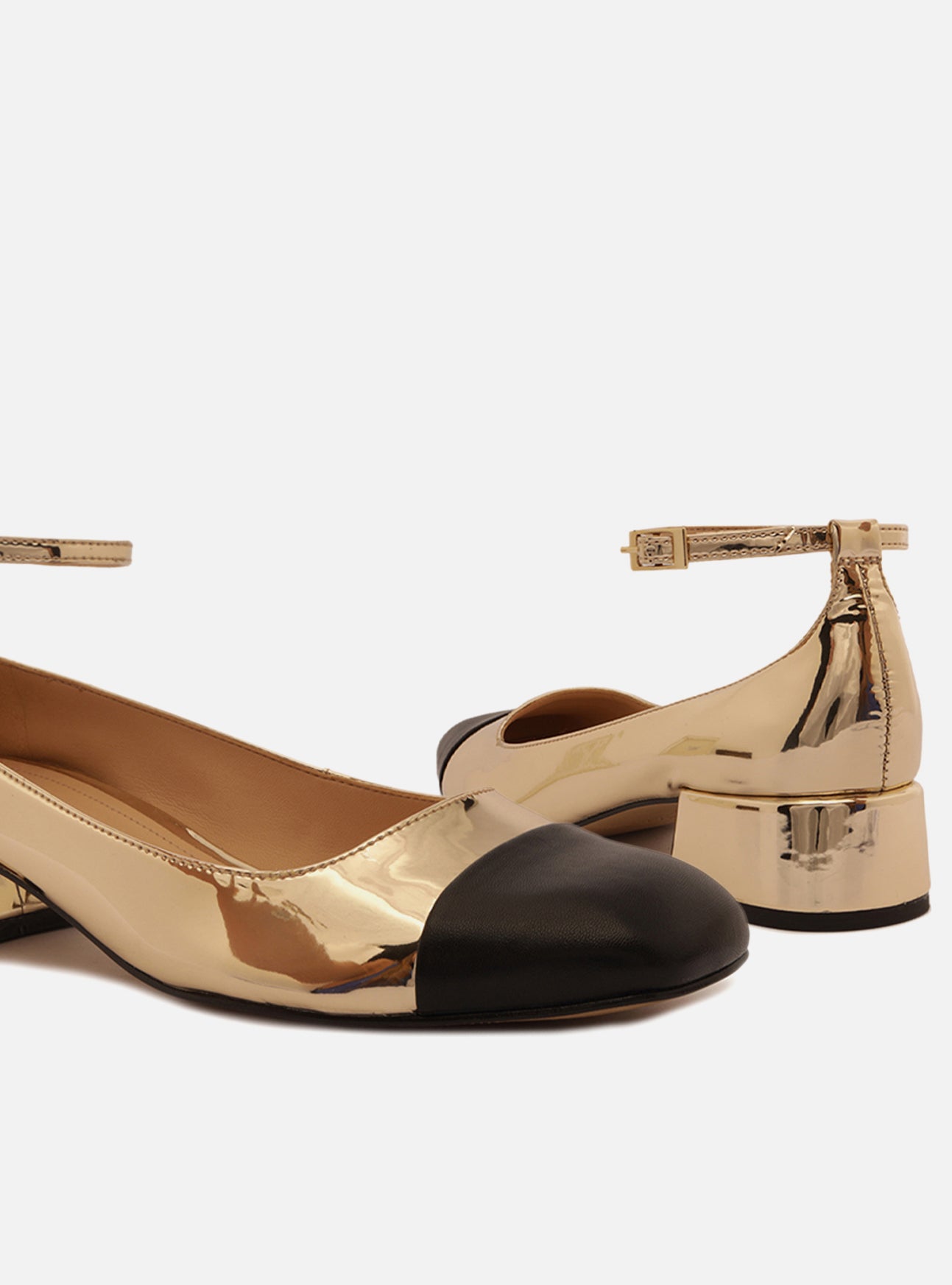 Chloe Low Block Pump