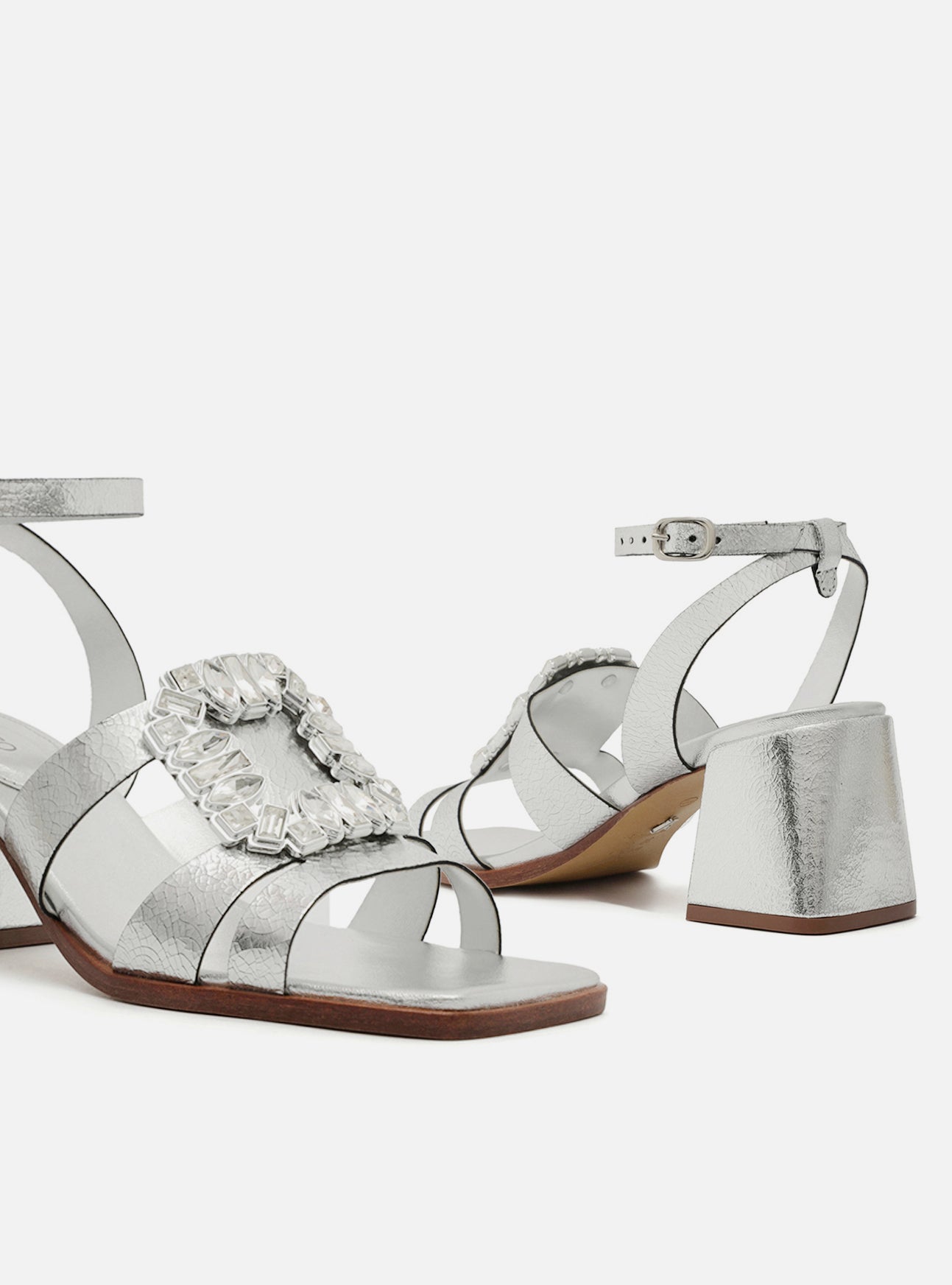 Sadie Leather Block Sandal Sandals RESORT 24