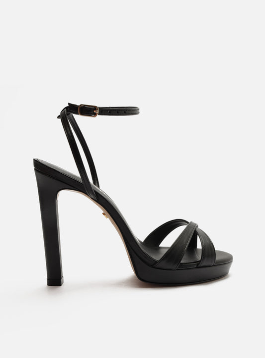 Vienna Leather Stiletto Sandal Sandals SPRING 25