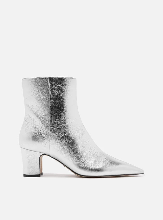 Jemma Leather Block Boot Booties FALL 24
