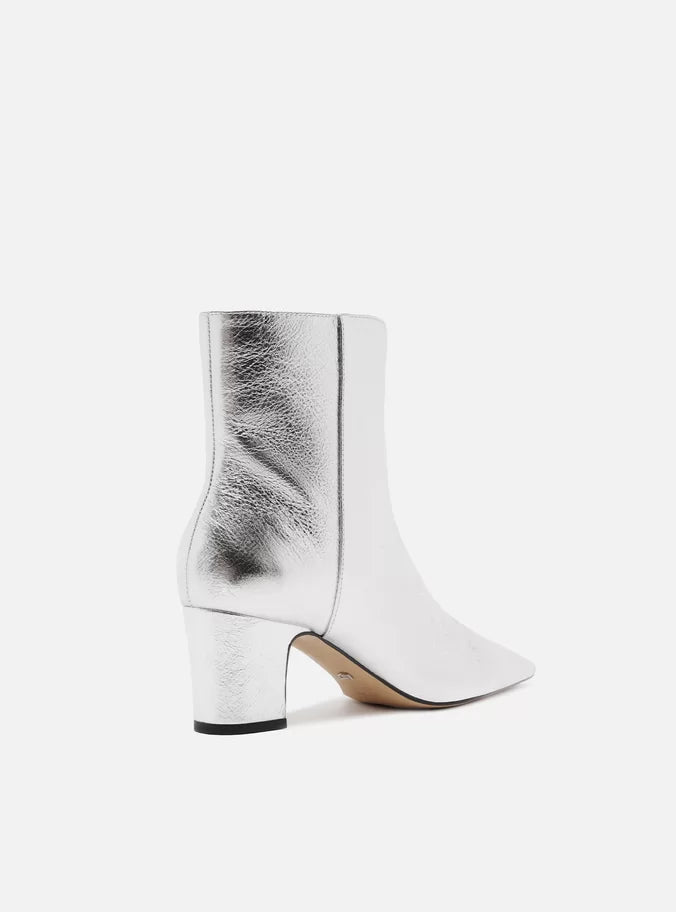 Jemma Leather Block Boot Booties FALL 24