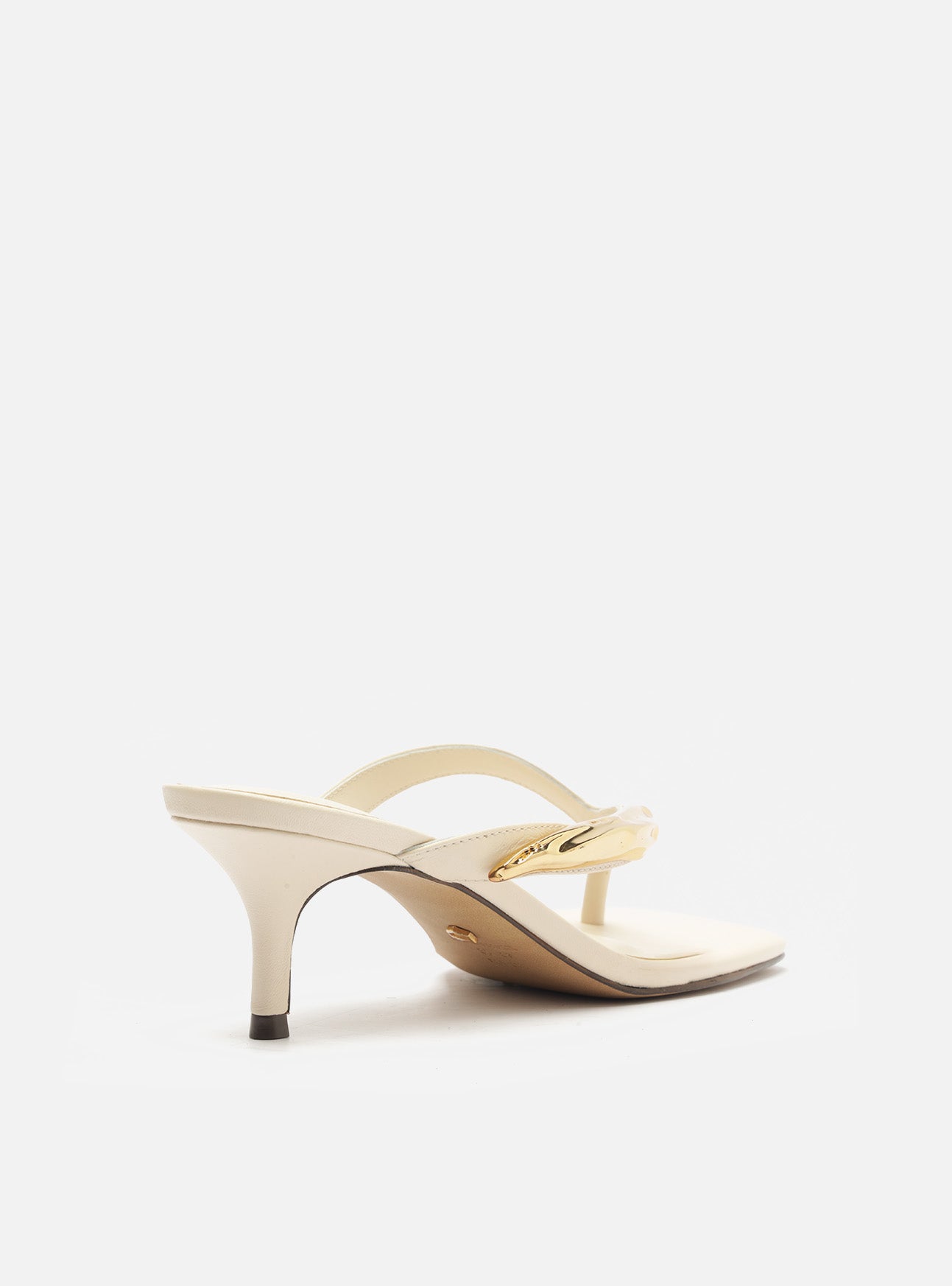 Gracey Mid Stiletto Leather Sandal Sandals F/25