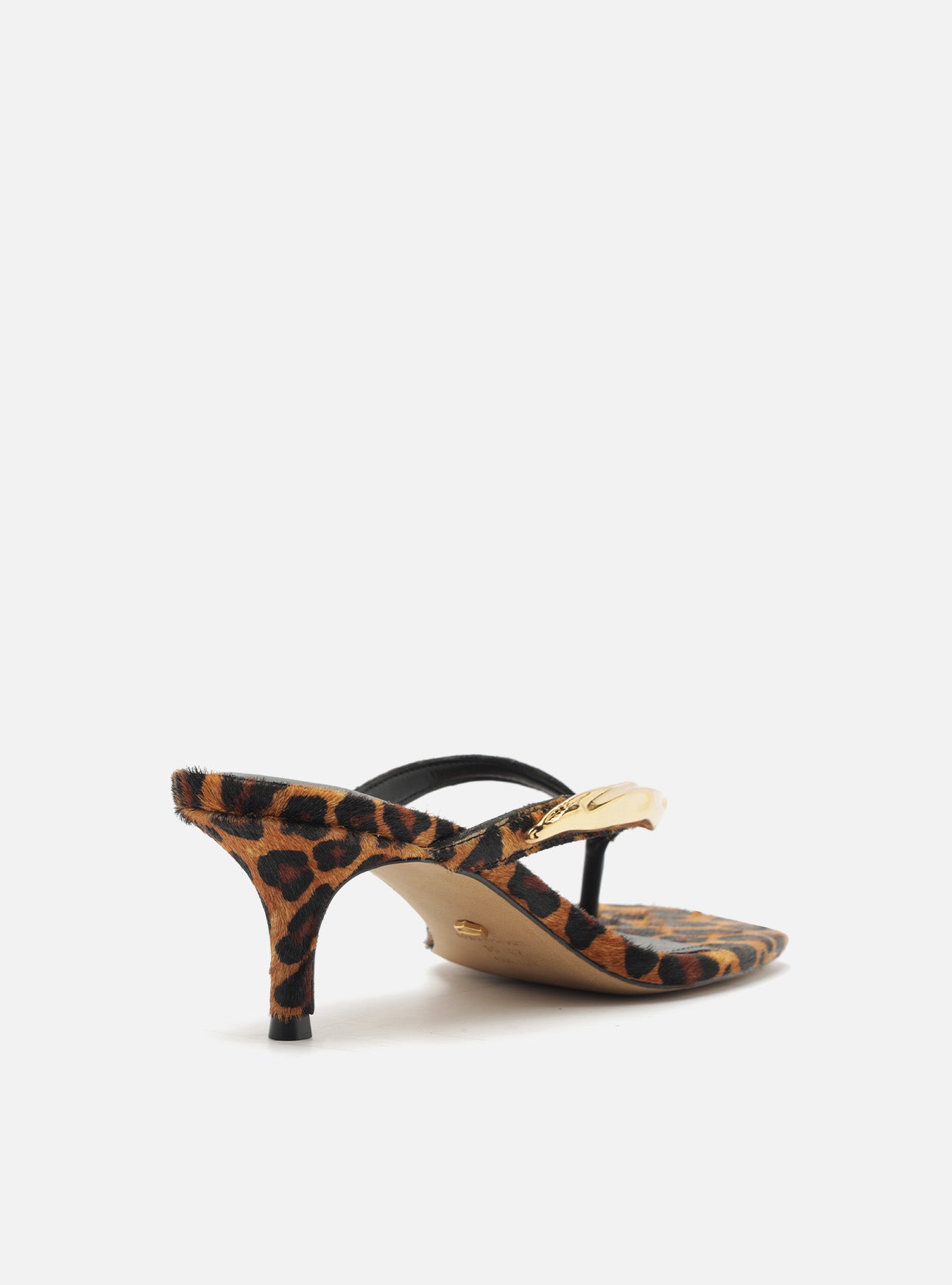 Gracey Mid Stiletto Leather Sandal Sandals F/25