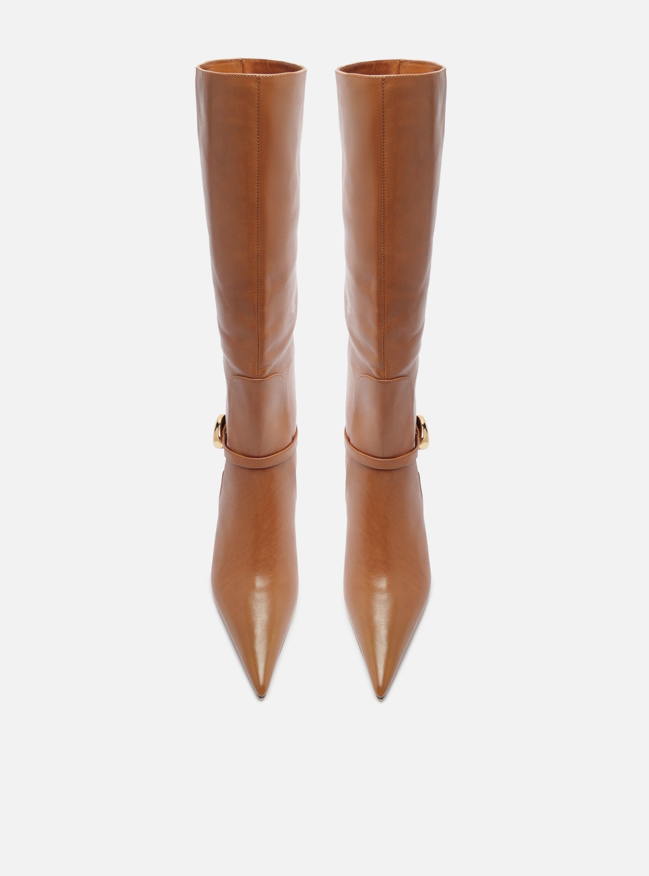 Farrah Low Stiletto Leather Boot Boot F/25