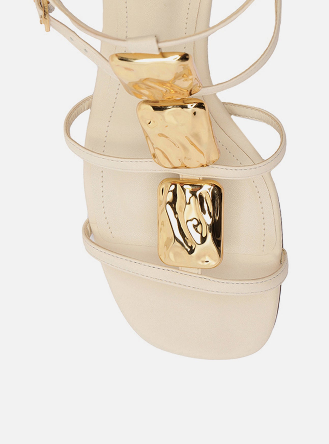 Gretta Leather Flat Flats F/25