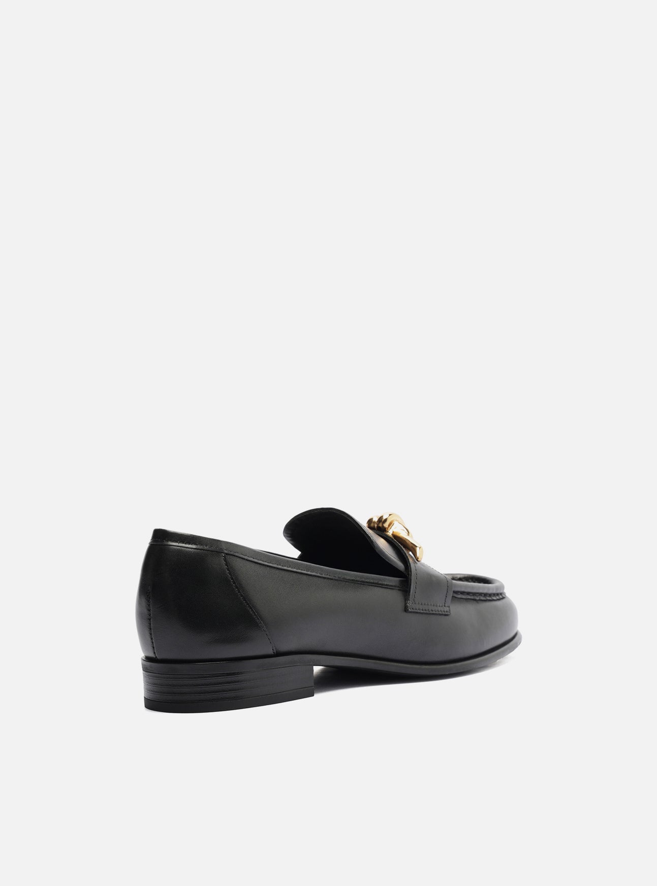Claudia Leather Loafer Loafers F/25