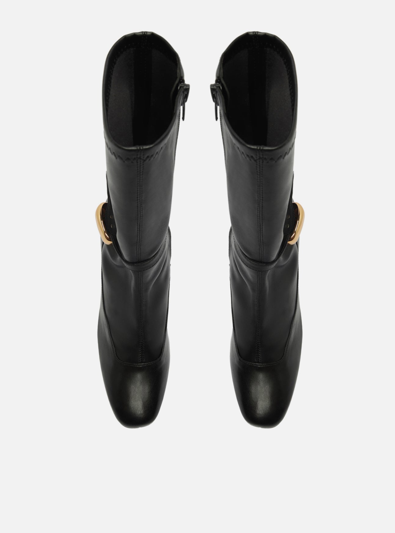 Farrah High Block Leather Boot Boot F/25