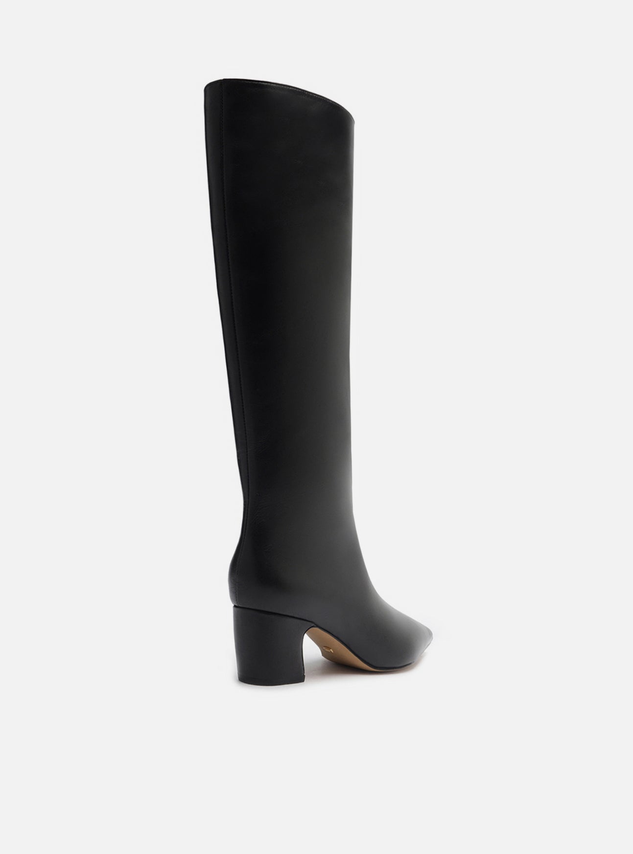 Julie Mid Block Leather Boot Boot F/25