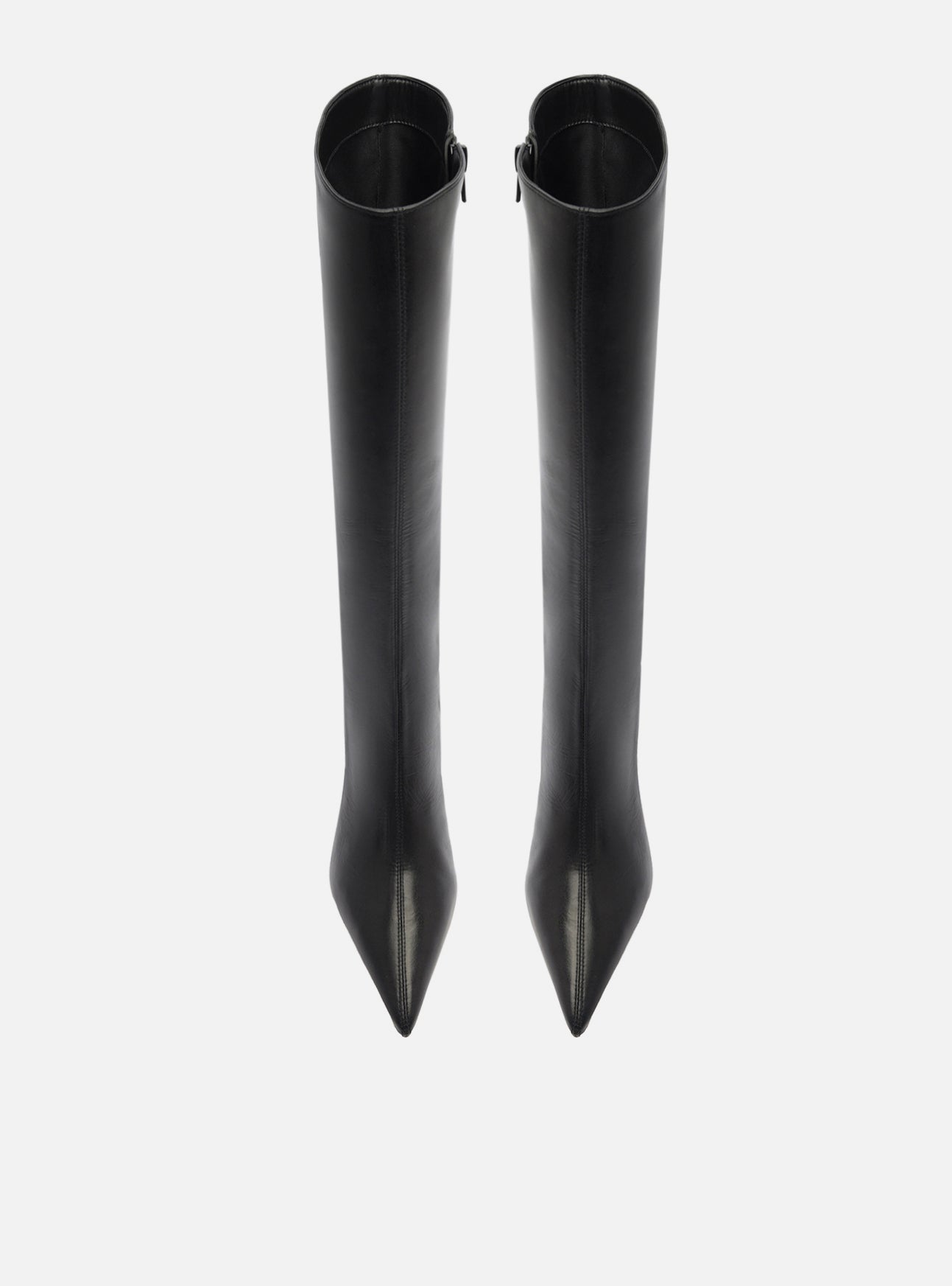 Julie Mid Block Leather Boot Boot F/25