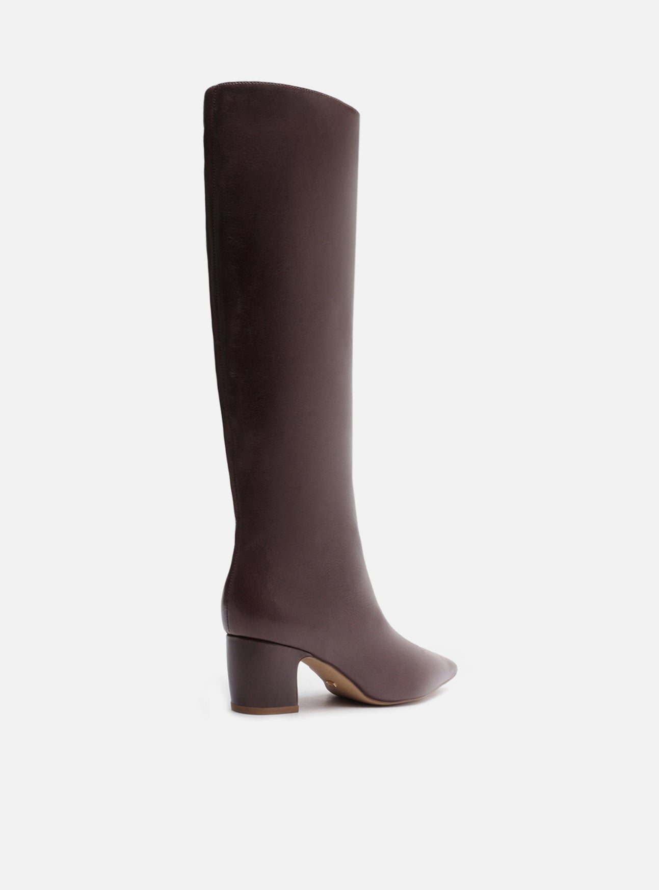 Julie Mid Block Leather Boot Boot F/25