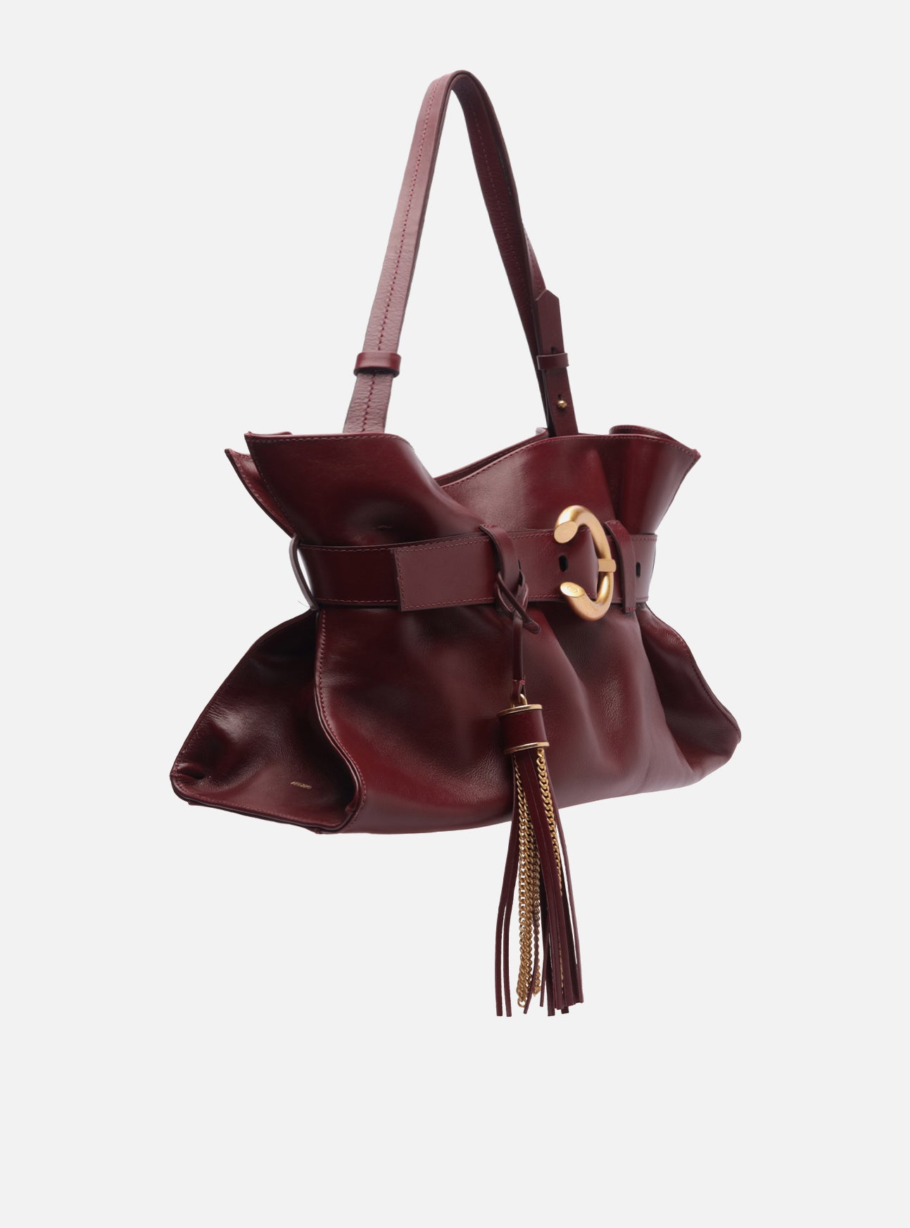 Rivera Medium Leather Clutch Handbag F/25