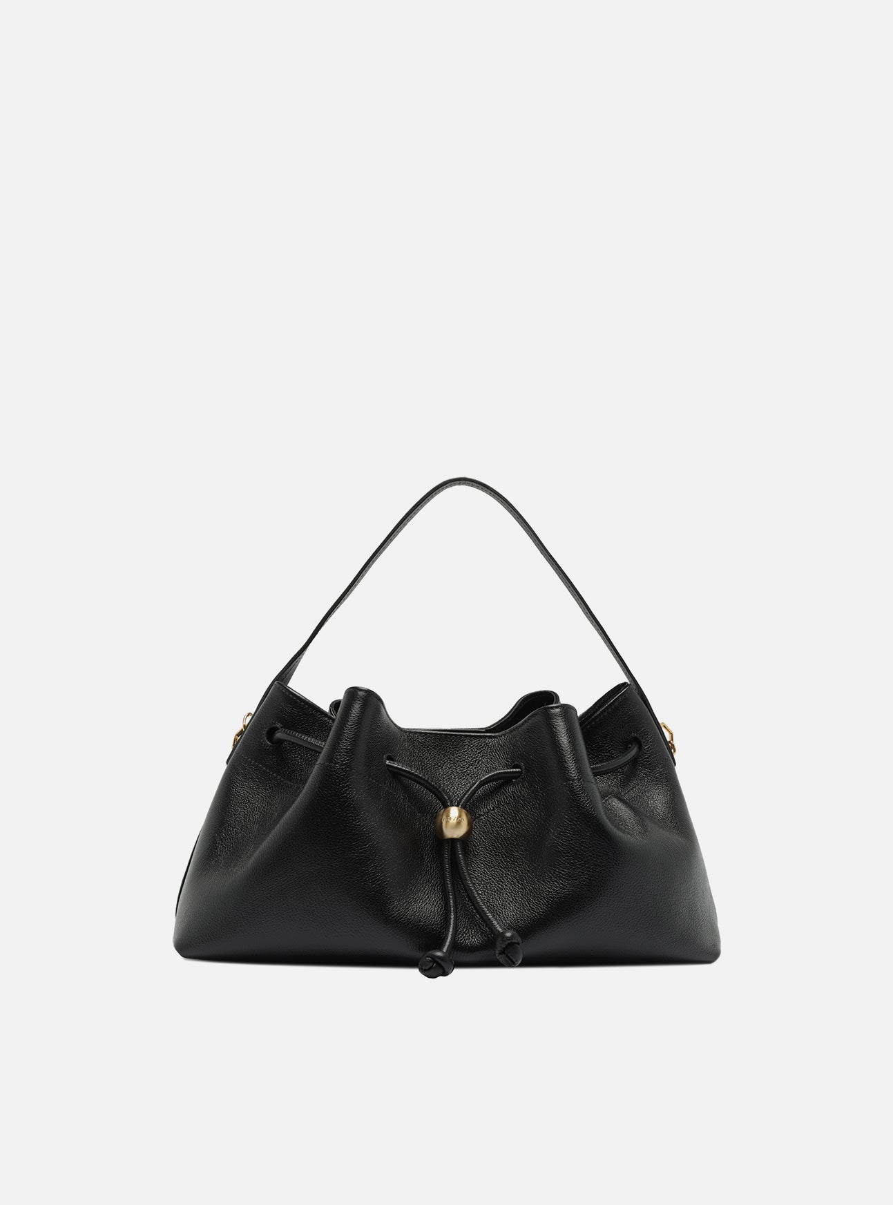 Vivianne Medium Leather Bucket Handbag F/25