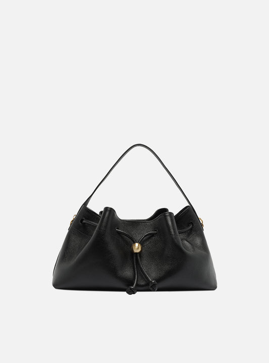 Vivianne Medium Leather Bucket Handbags F/25