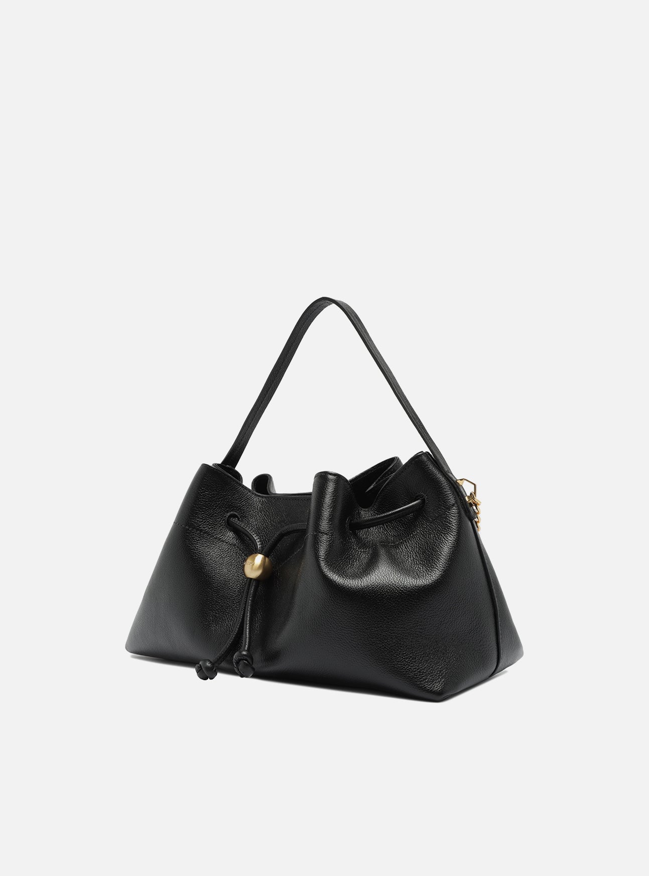 Vivianne Medium Leather Bucket Handbag F/25