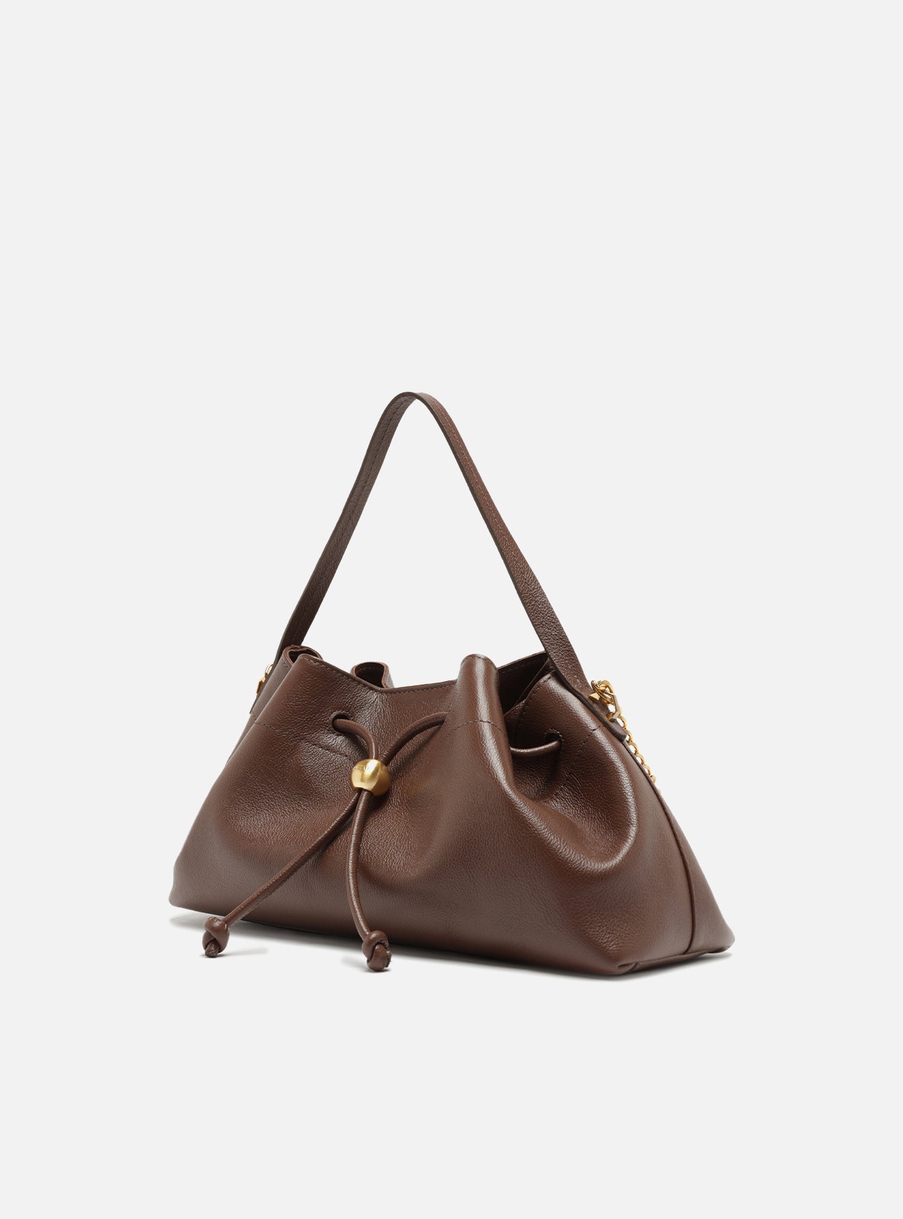 Vivianne Medium Leather Bucket Handbag F/25