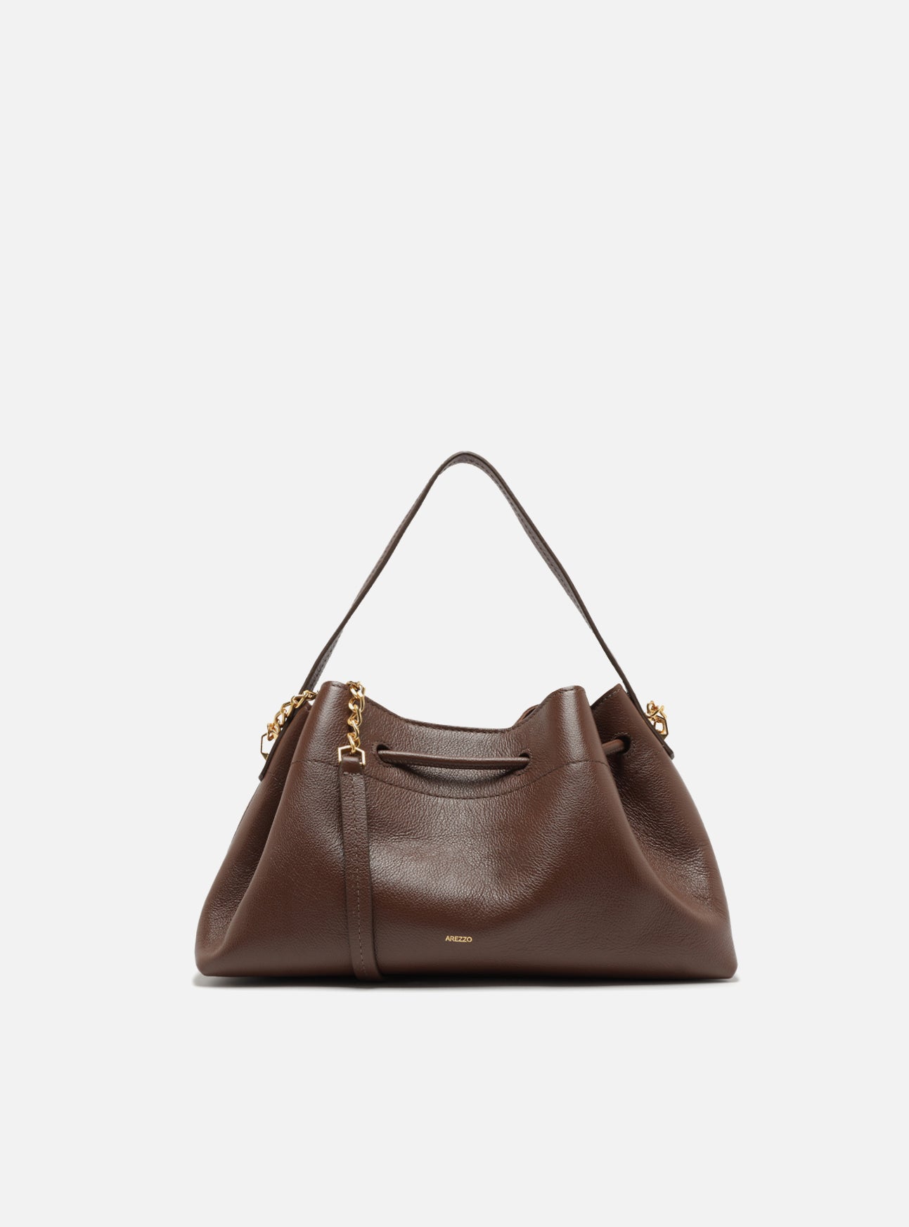 Vivianne Medium Leather Bucket Handbag F/25