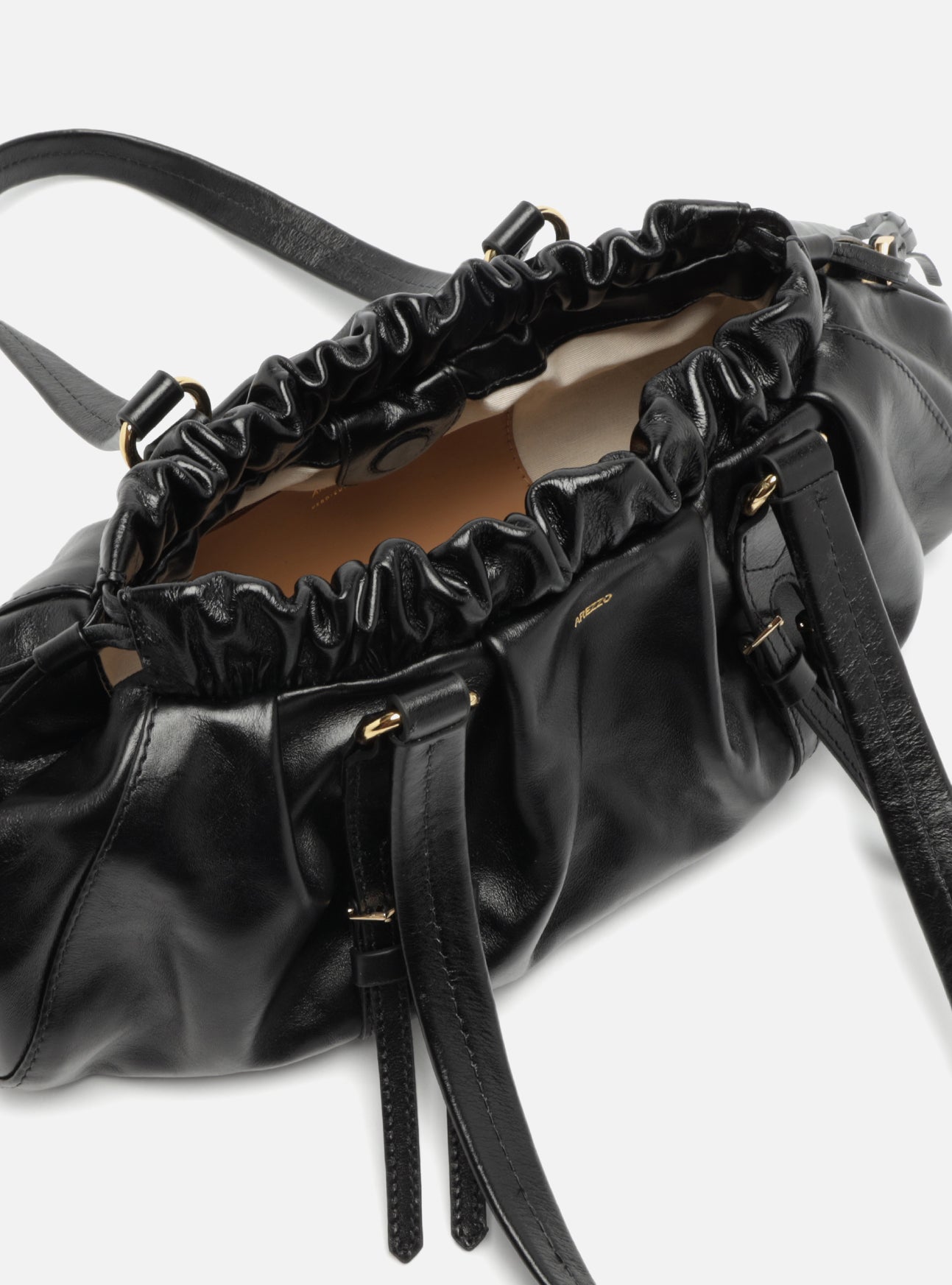 Capri Small Leather Shoulder Bag Handbag F/25