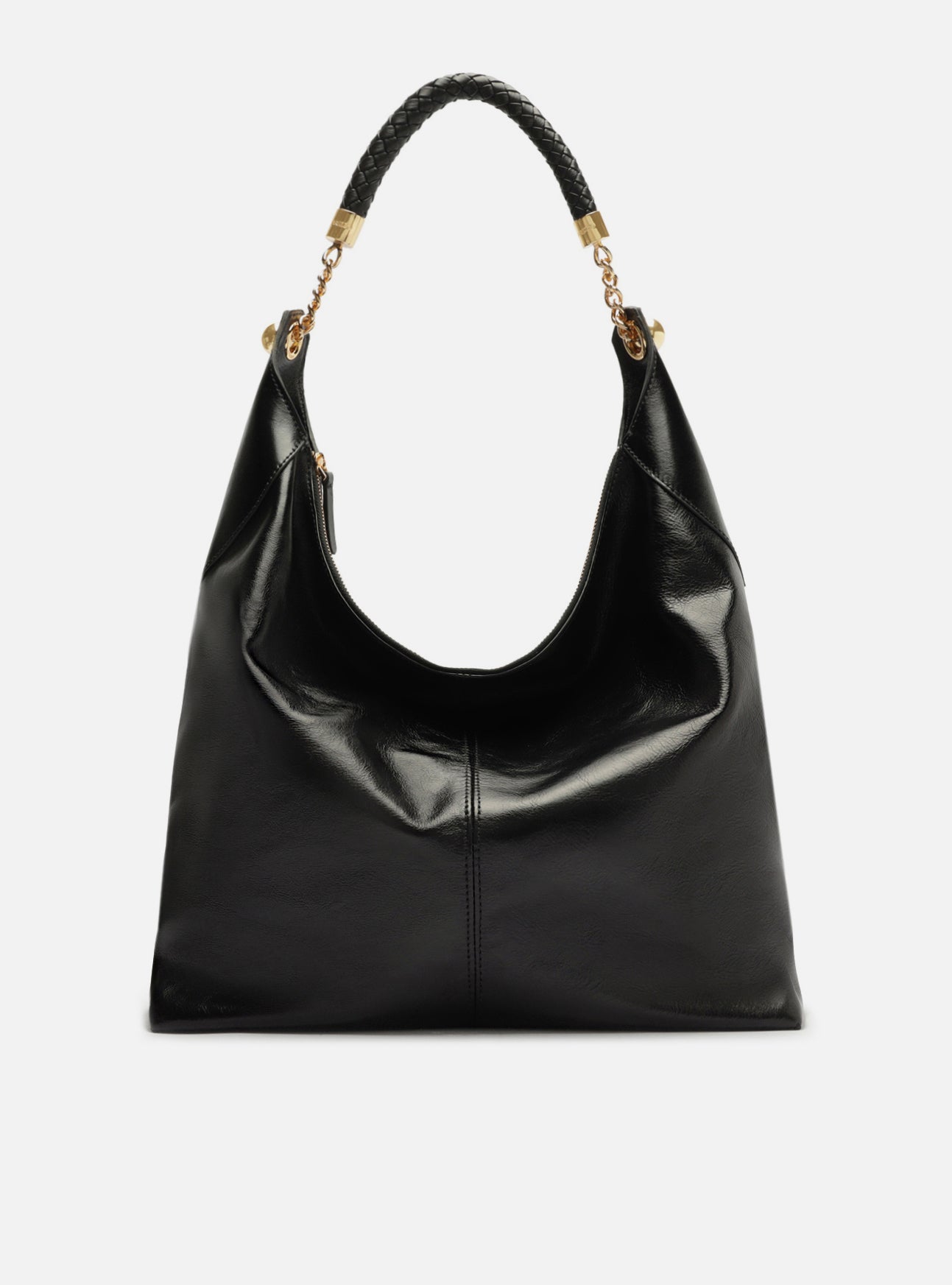 Sloane Large Leather Hobo Handbag F/25