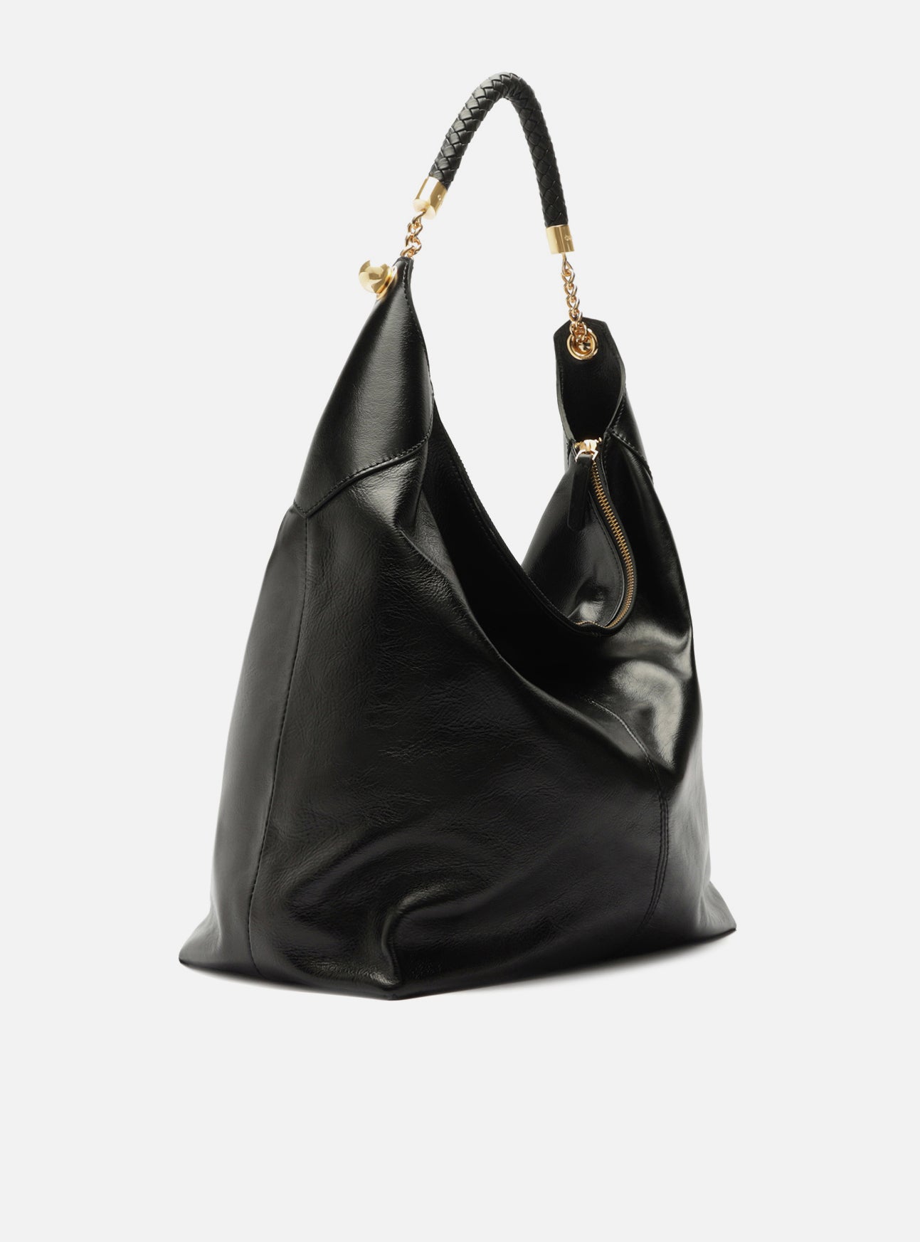 Sloane Large Leather Hobo Handbag F/25