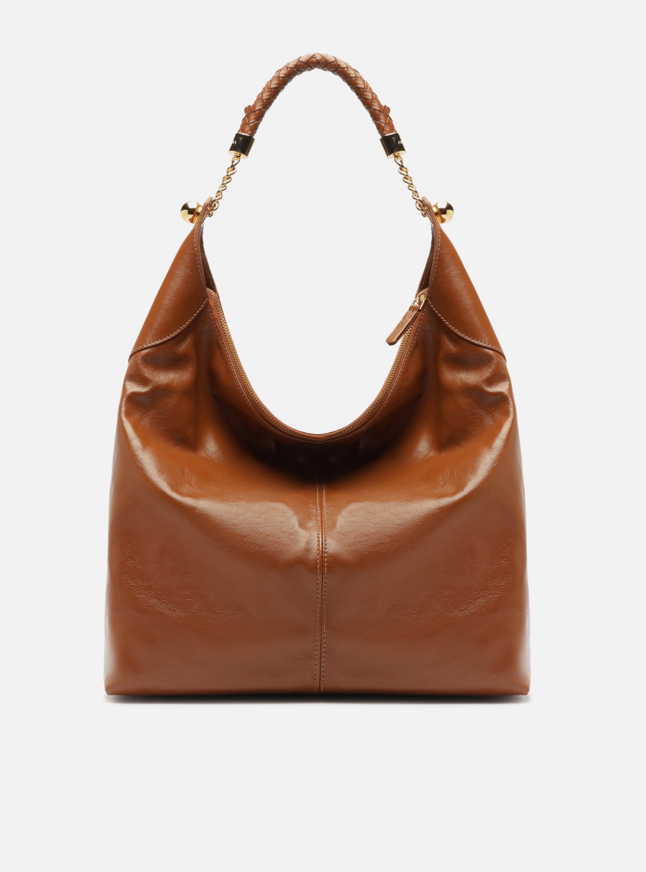 Sloane Large Leather Hobo Handbag F/25
