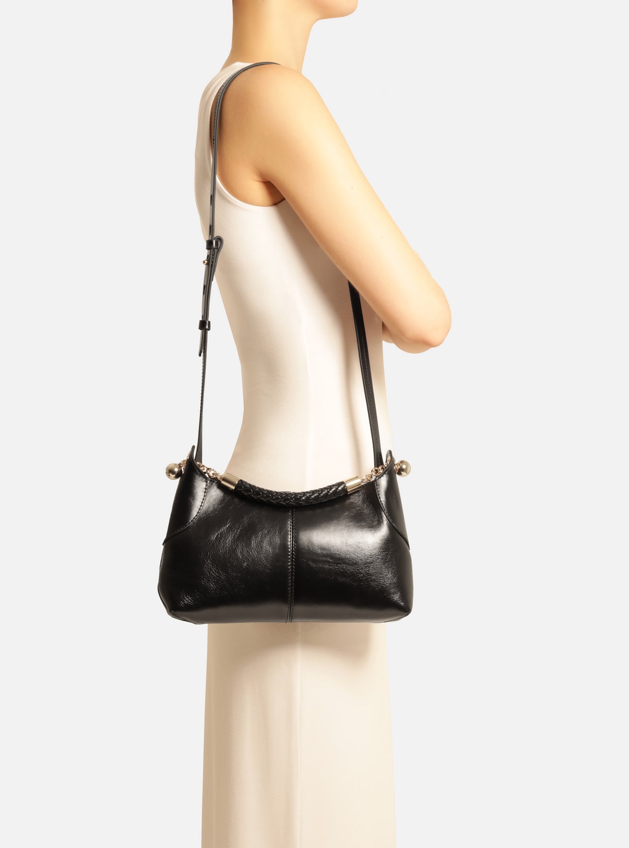 Sloane Small Leather Crossbody Handbag F/25