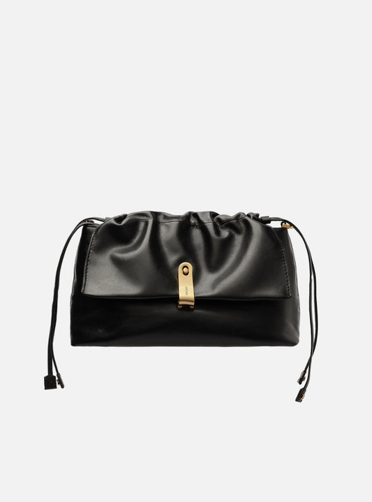 Nicole Medium Leather Pouch Handbags F/25