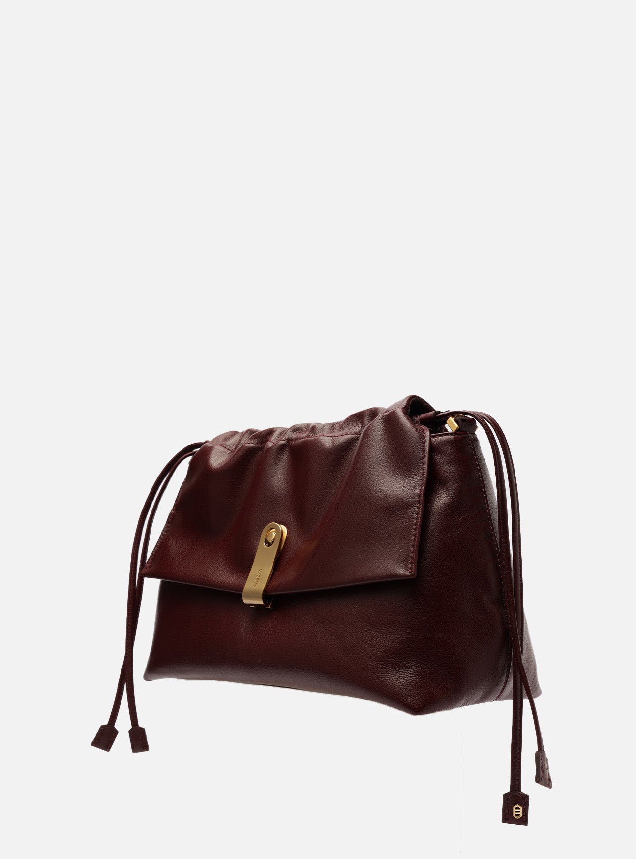 Nicole Medium Leather Pouch Handbag F/25